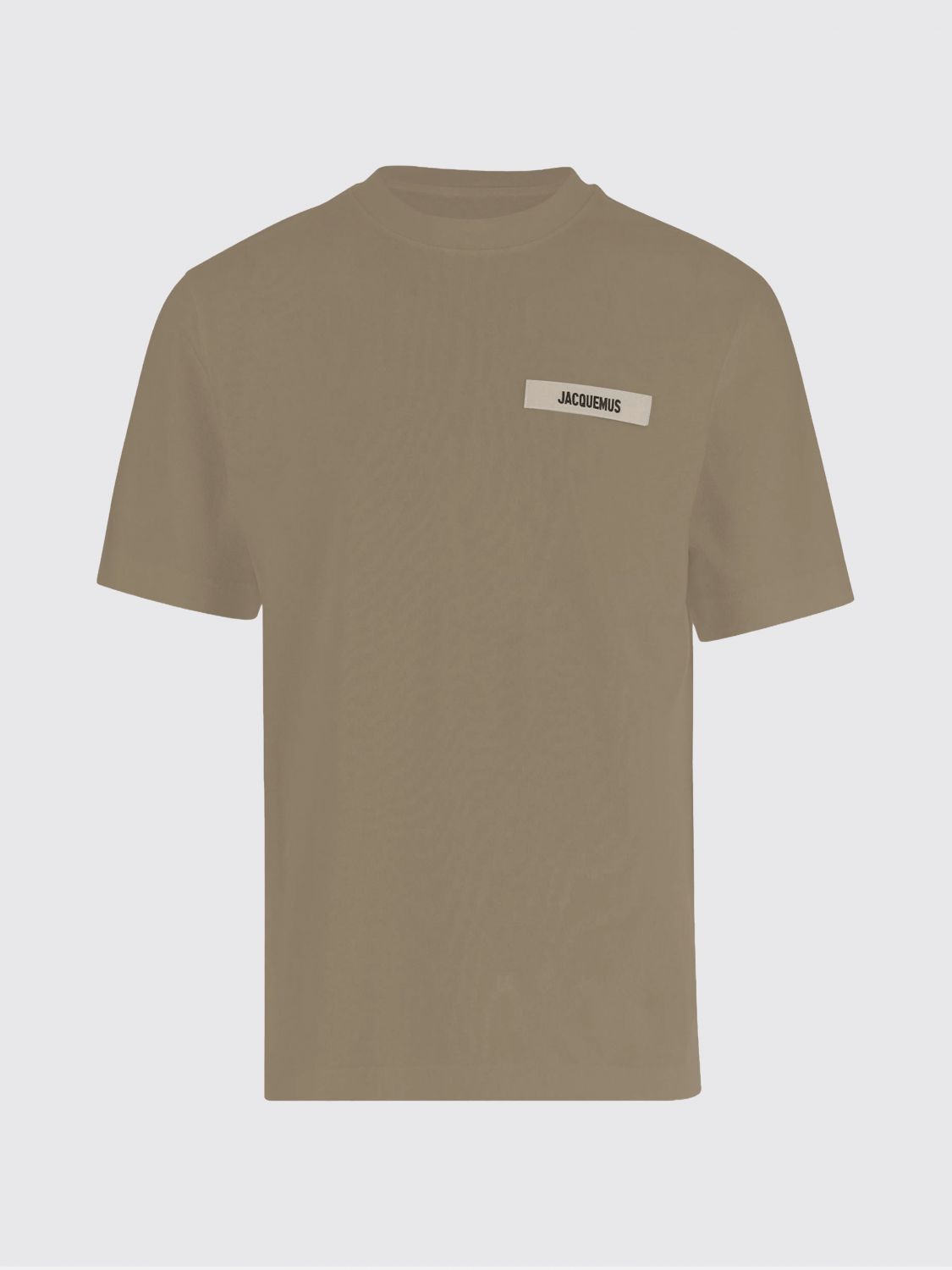 JACQUEMUS JACQUEMUS T-Shirt Men color Sand　JACQUEMUS Tシャツ メンズ カラー サンド