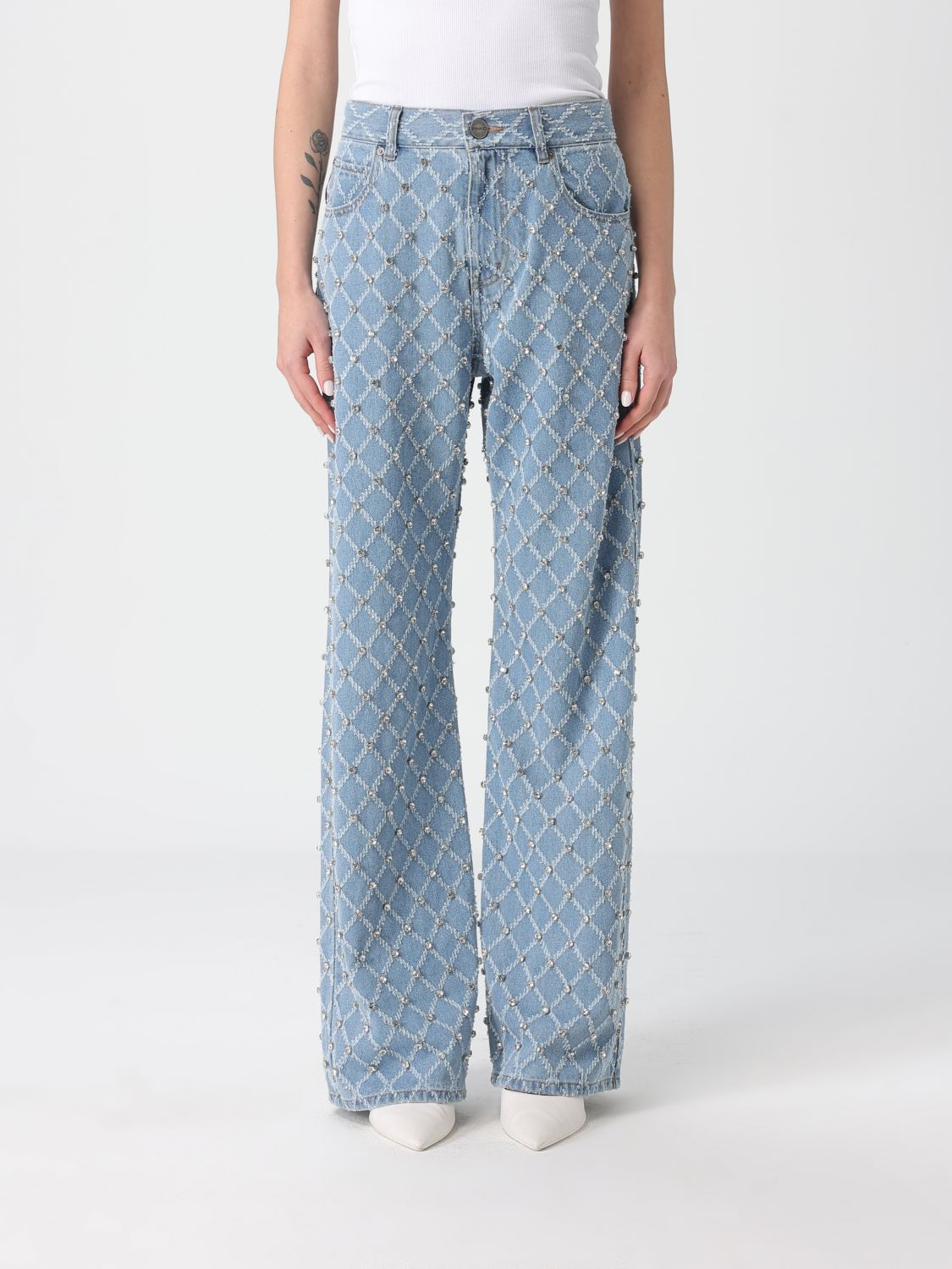 PINKO Jeans Damen Farbe Blau