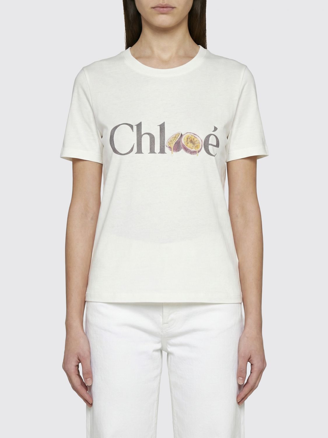 CHLOÉ T-Shirt Woman color White