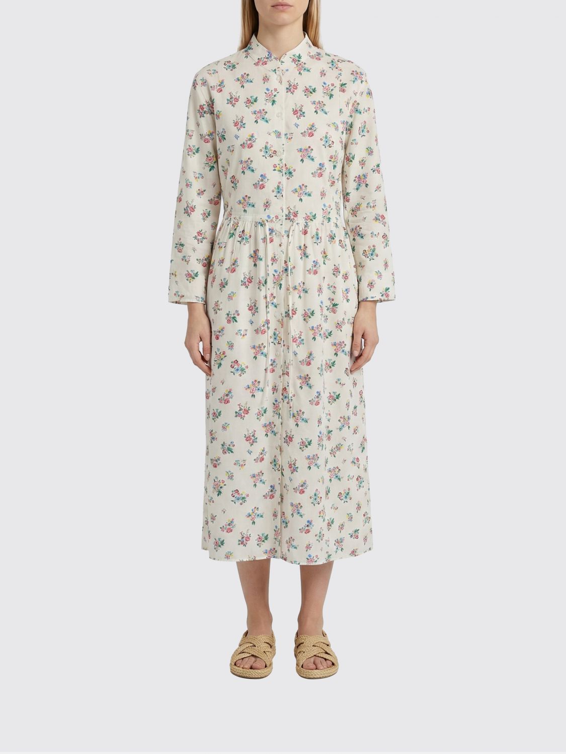 TORY BURCH Dress Woman color White　トリー バーチ ドレス ウーマン カラー ホワイト TORY