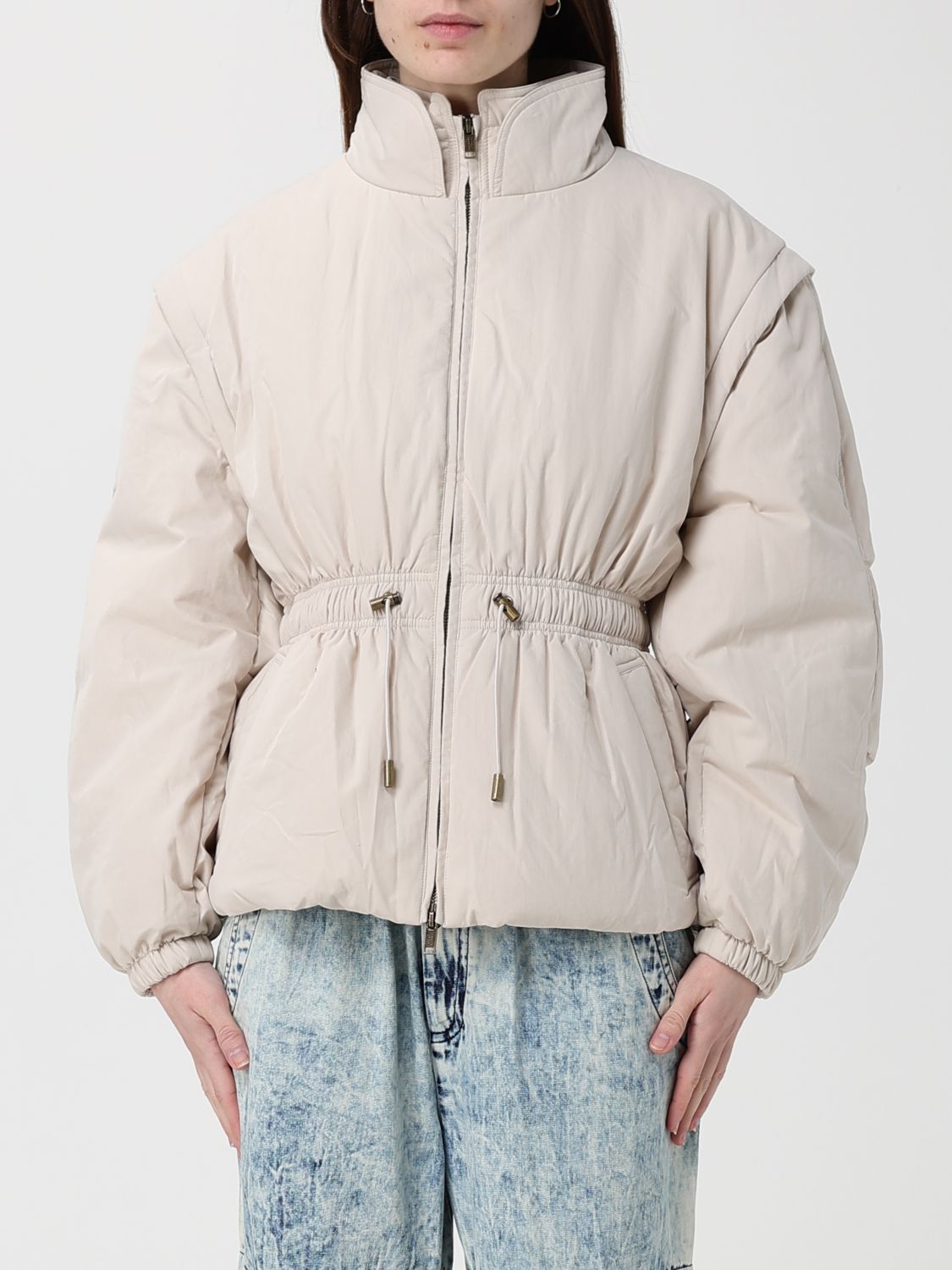 Isabel Marant ISABEL MARANT ETOILE Jacket Woman color Beige　ISABEL MARANT ETOILE ジャケット レディース ベージュ