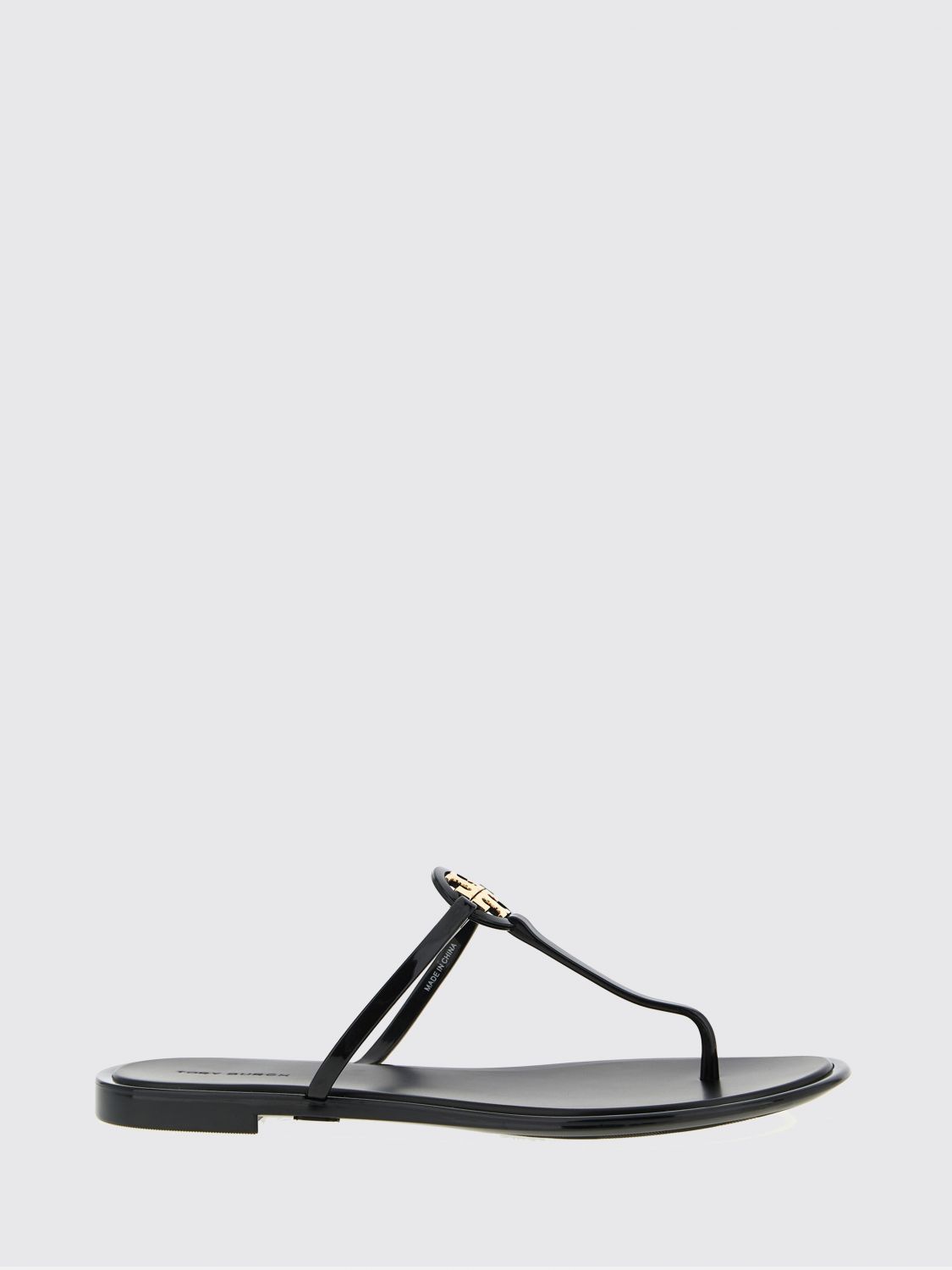 TORY BURCH Heeled Sandal Woman color Black　TORY BURCH ヒール サンダル ウーマン カラー ブラック TORY
