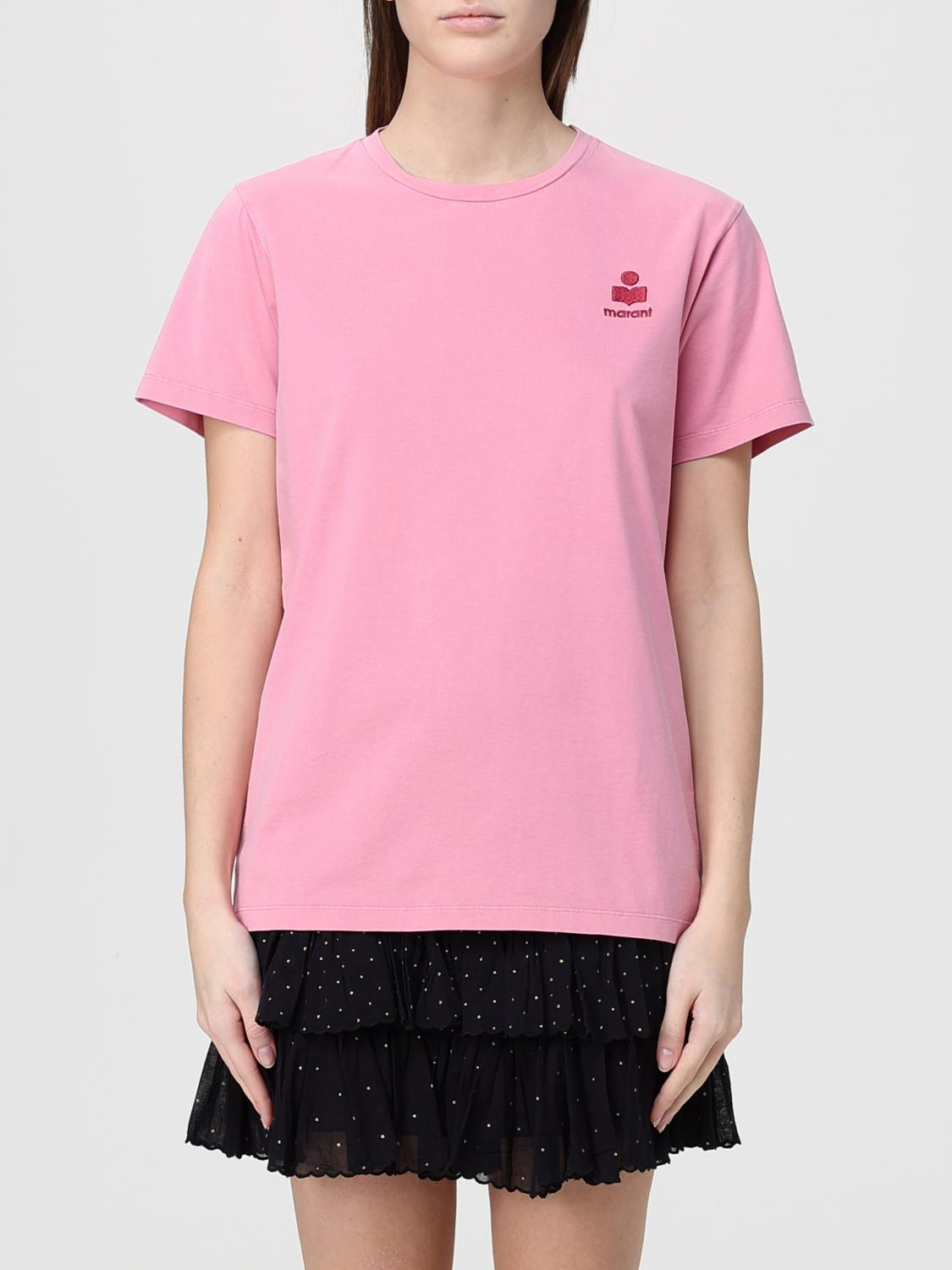 Isabel Marant ISABEL MARANT ETOILE T-Shirt Woman color Pink　ISABEL MARANT ETOILE Tシャツ レディース カラー ピンク