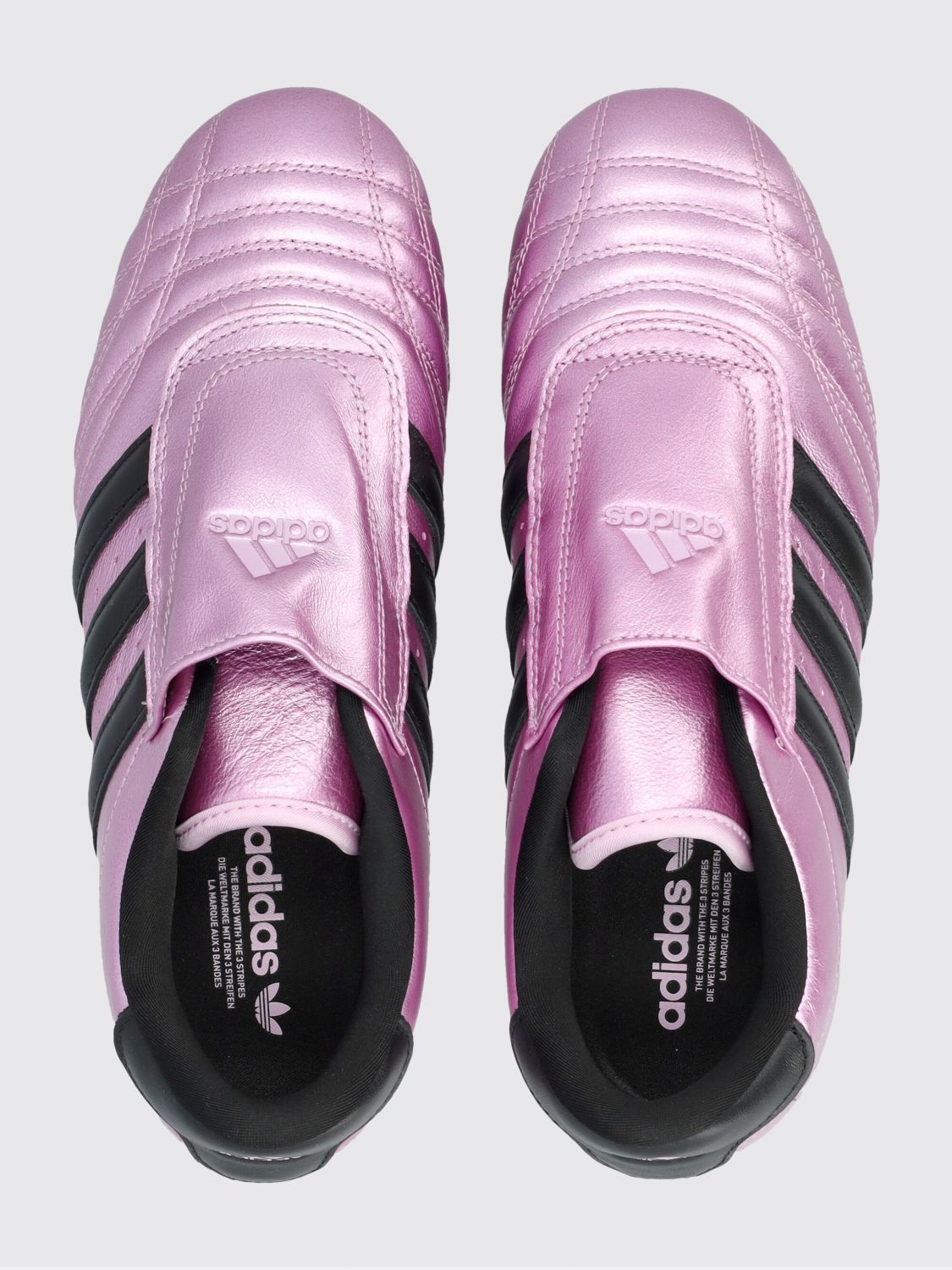 Adidas Originals Adidas Metallic Taekwondo Slip-on Shoes In Pink