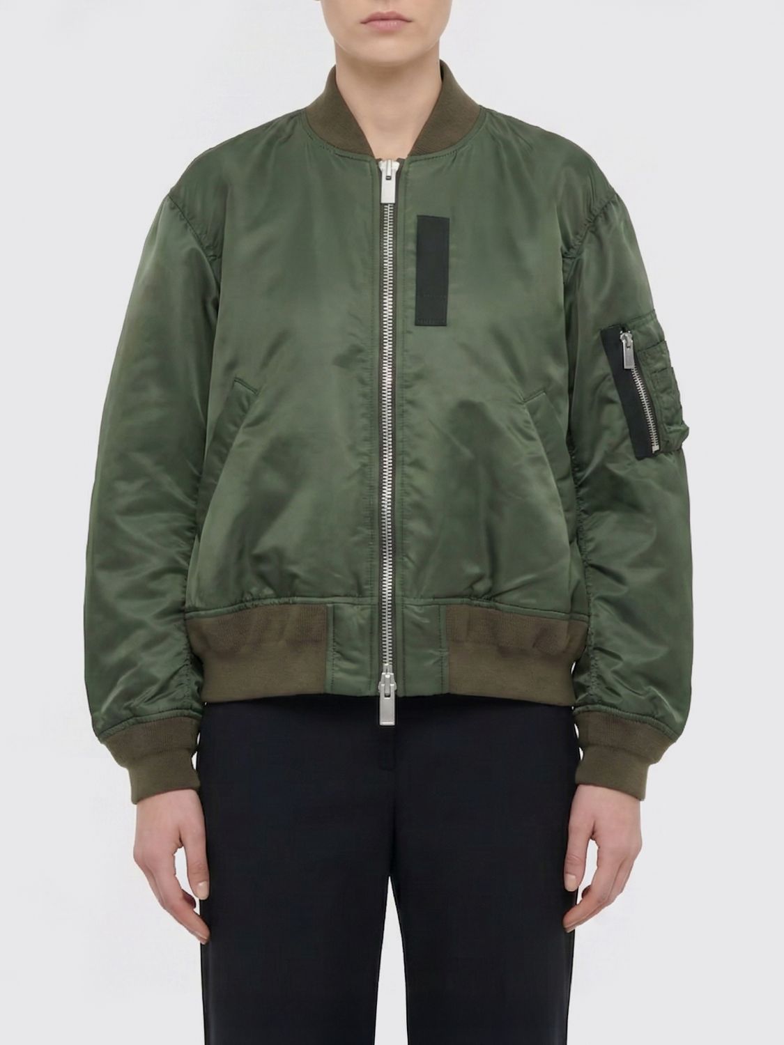 Bomber Sacai in twill di nylon