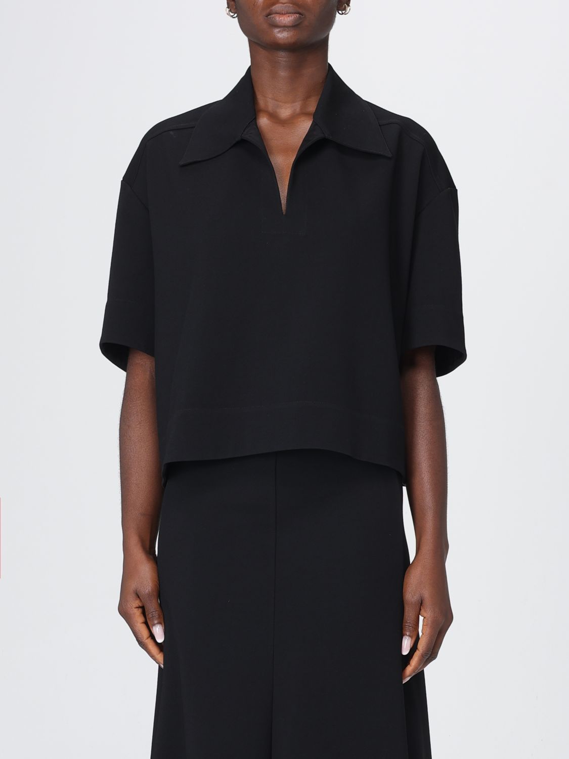 JIL SANDER Polo Shirt Woman color Black