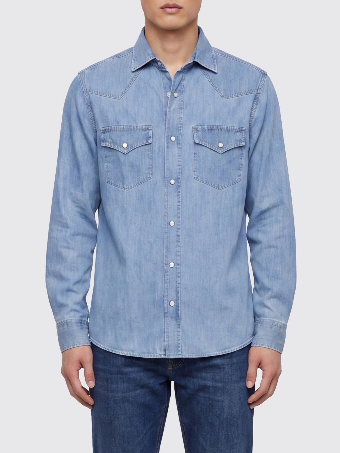 BRUNELLO CUCINELLI Shirt Men color Sand