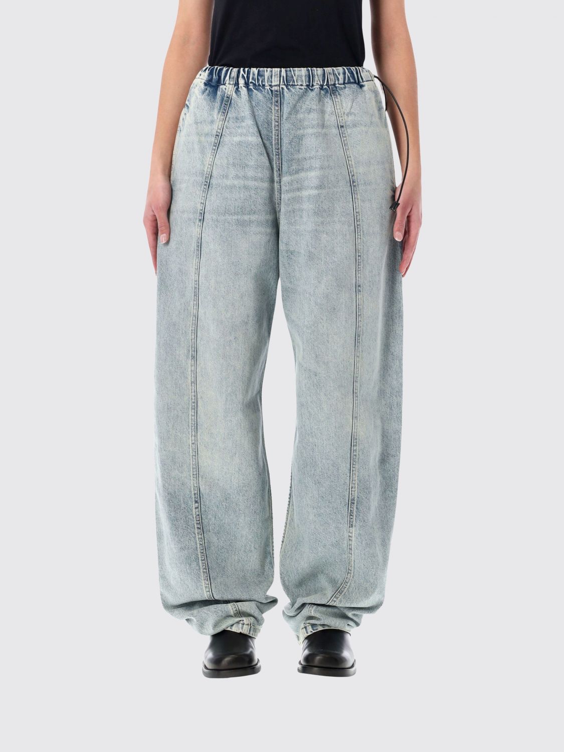 Jeans wide-leg Haikure in denim di cotone