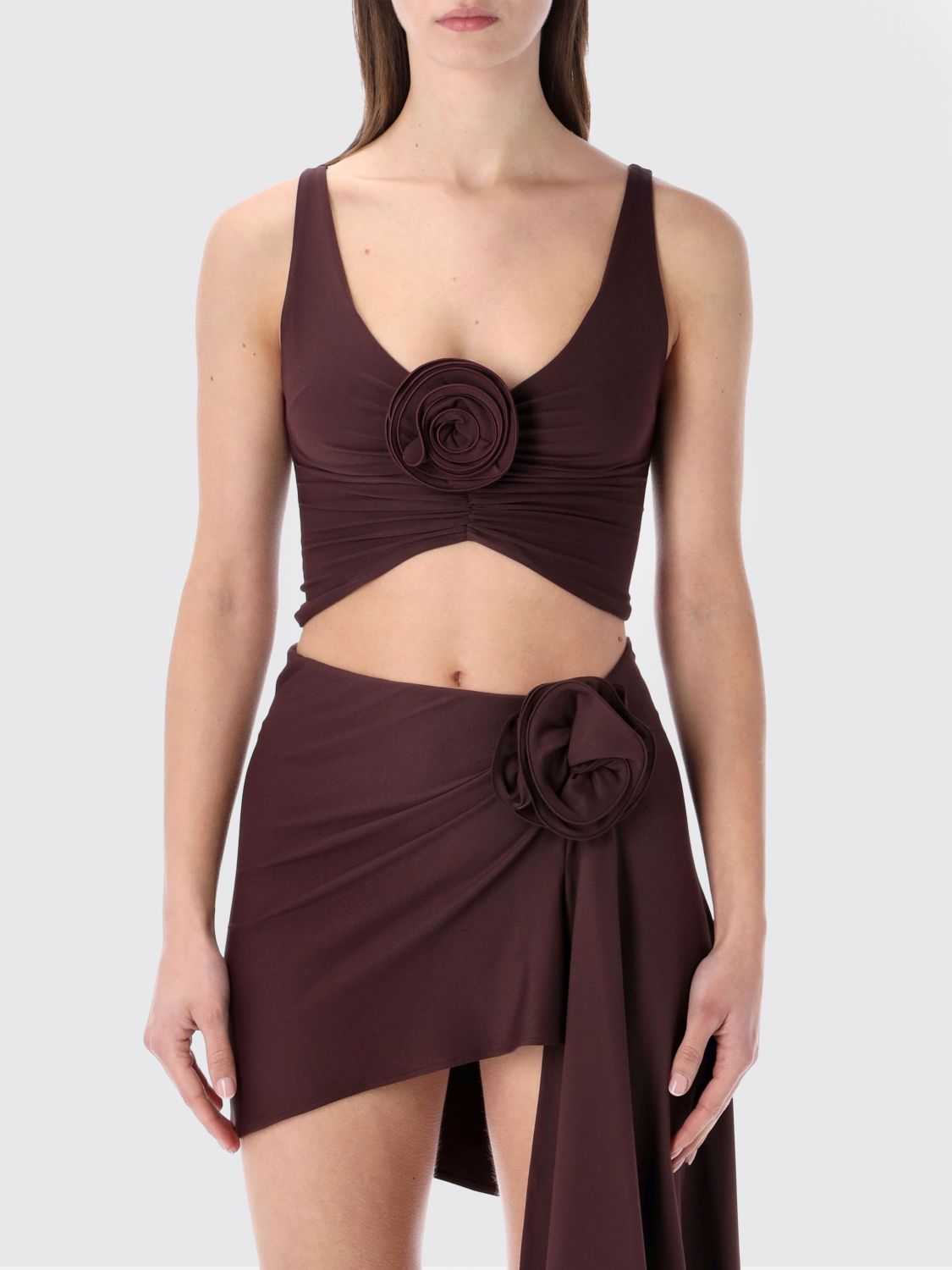 MAGDA BUTRYM Top Woman color Burgundy　マグダ ブトリム トップ ウーマン カラー バーガンディ MAGDA