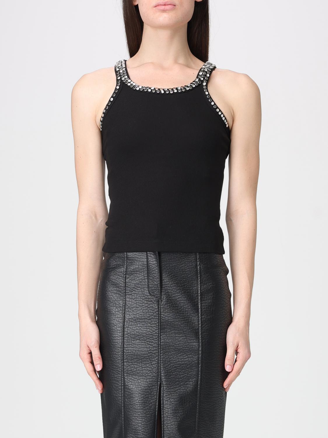 Pinko Γυναικών Μαύρο Top Woman Color