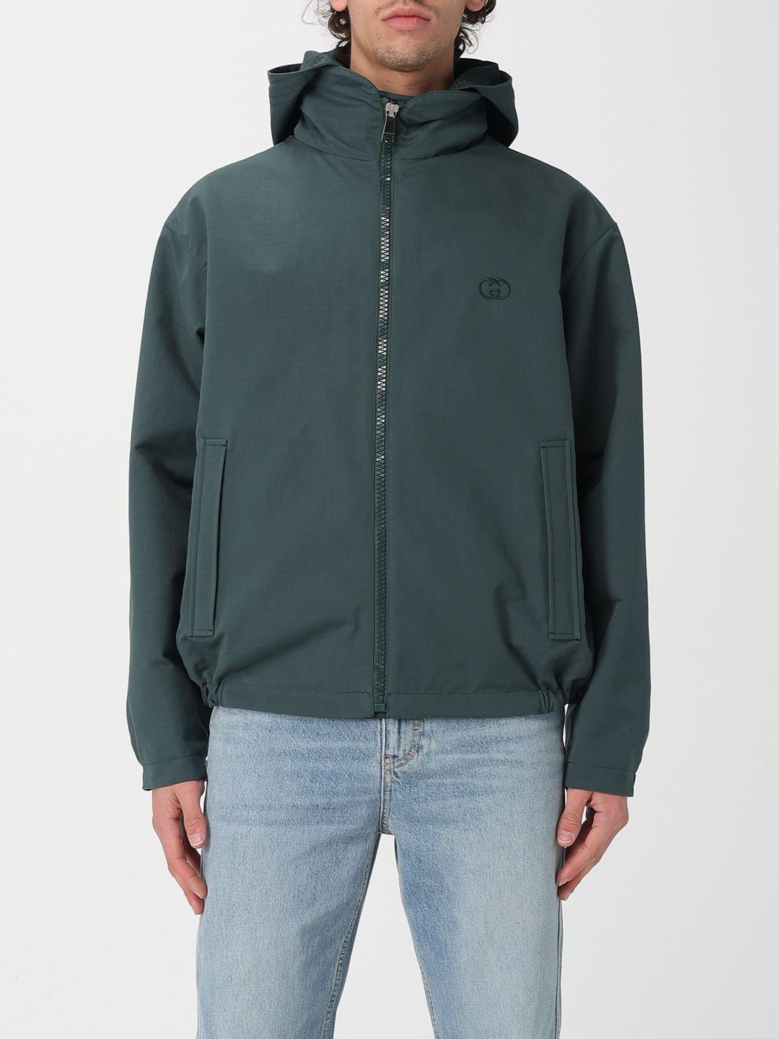 GUCCI Giubbotto reversibile in cotone