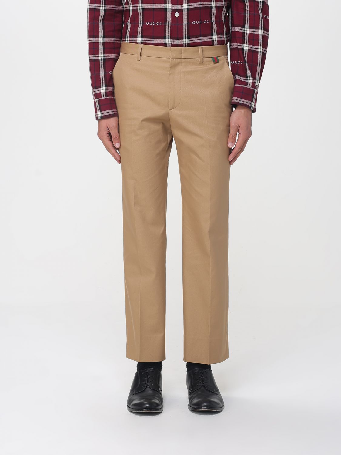 GUCCI Pantaloni chino in cotone