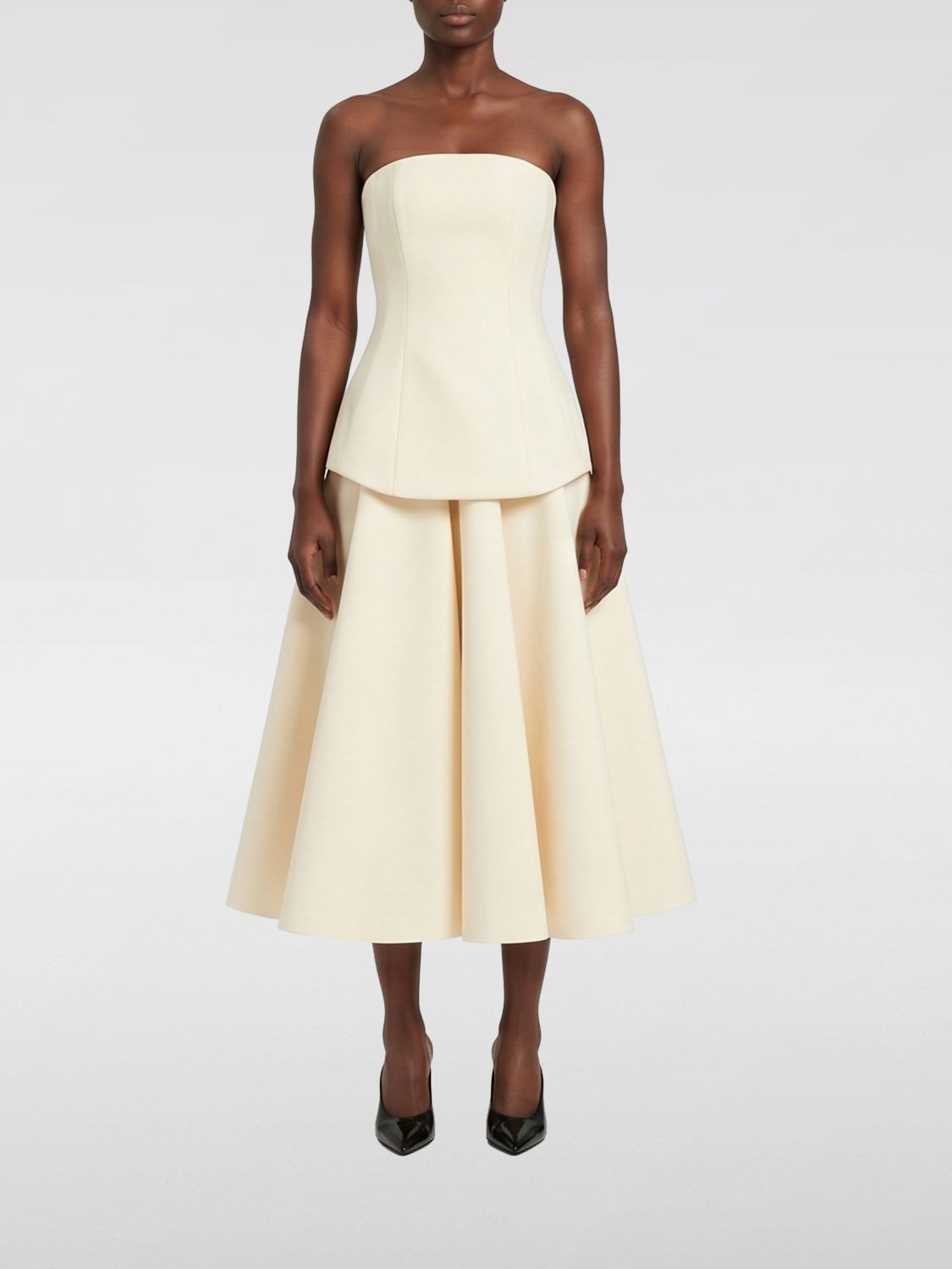 SOLACE LONDON Dress Woman color White