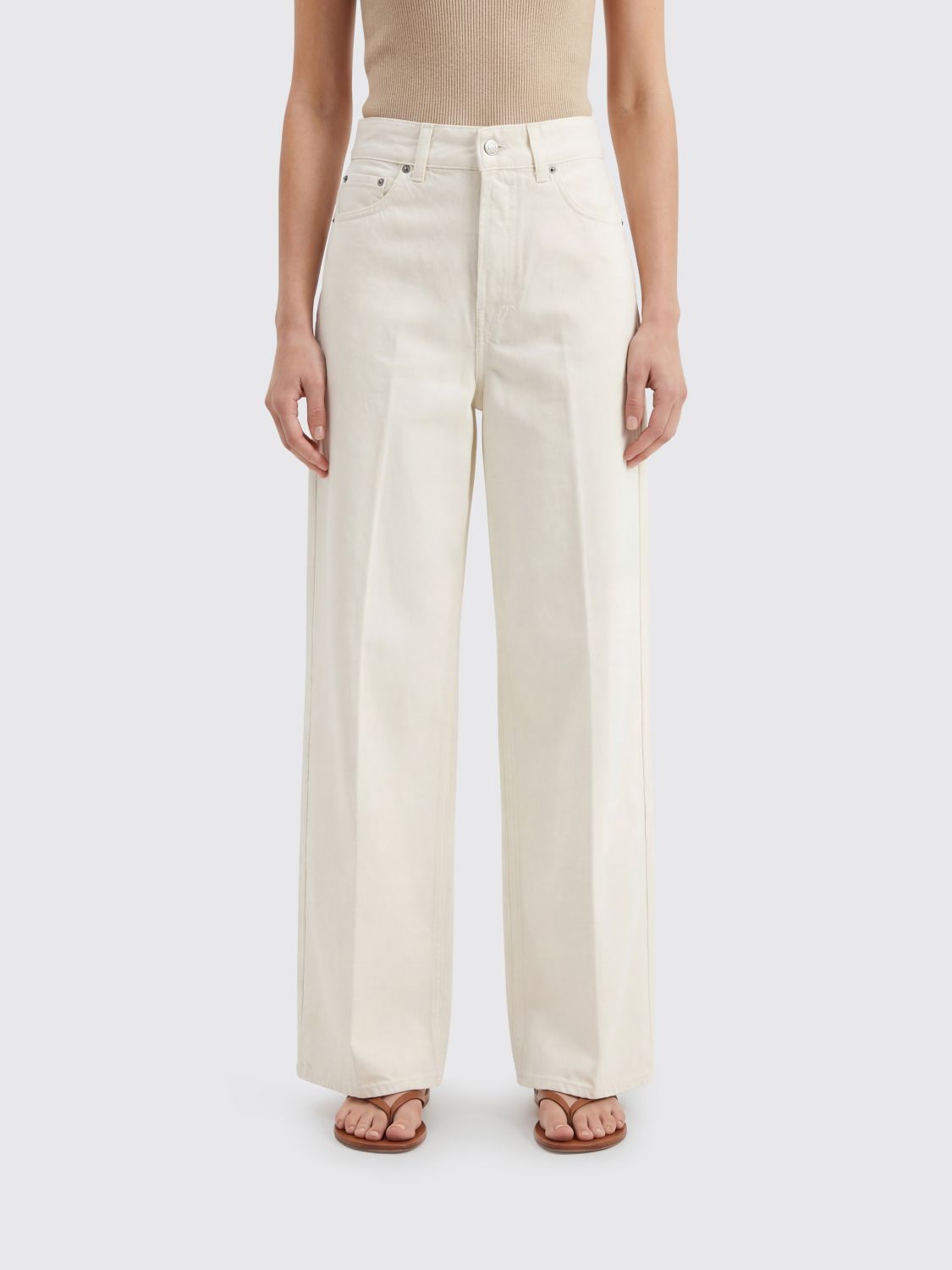 HAIKURE Jeans Damen Farbe Weiß