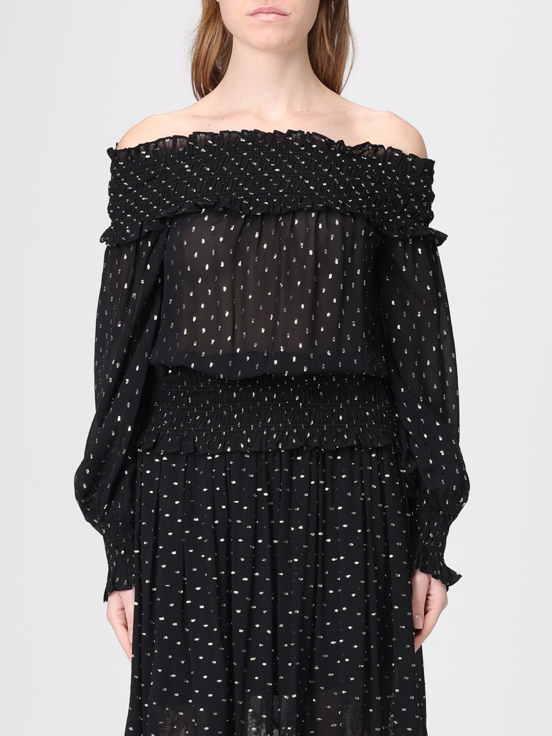 SELF-PORTRAIT Top Damen Farbe Schwarz