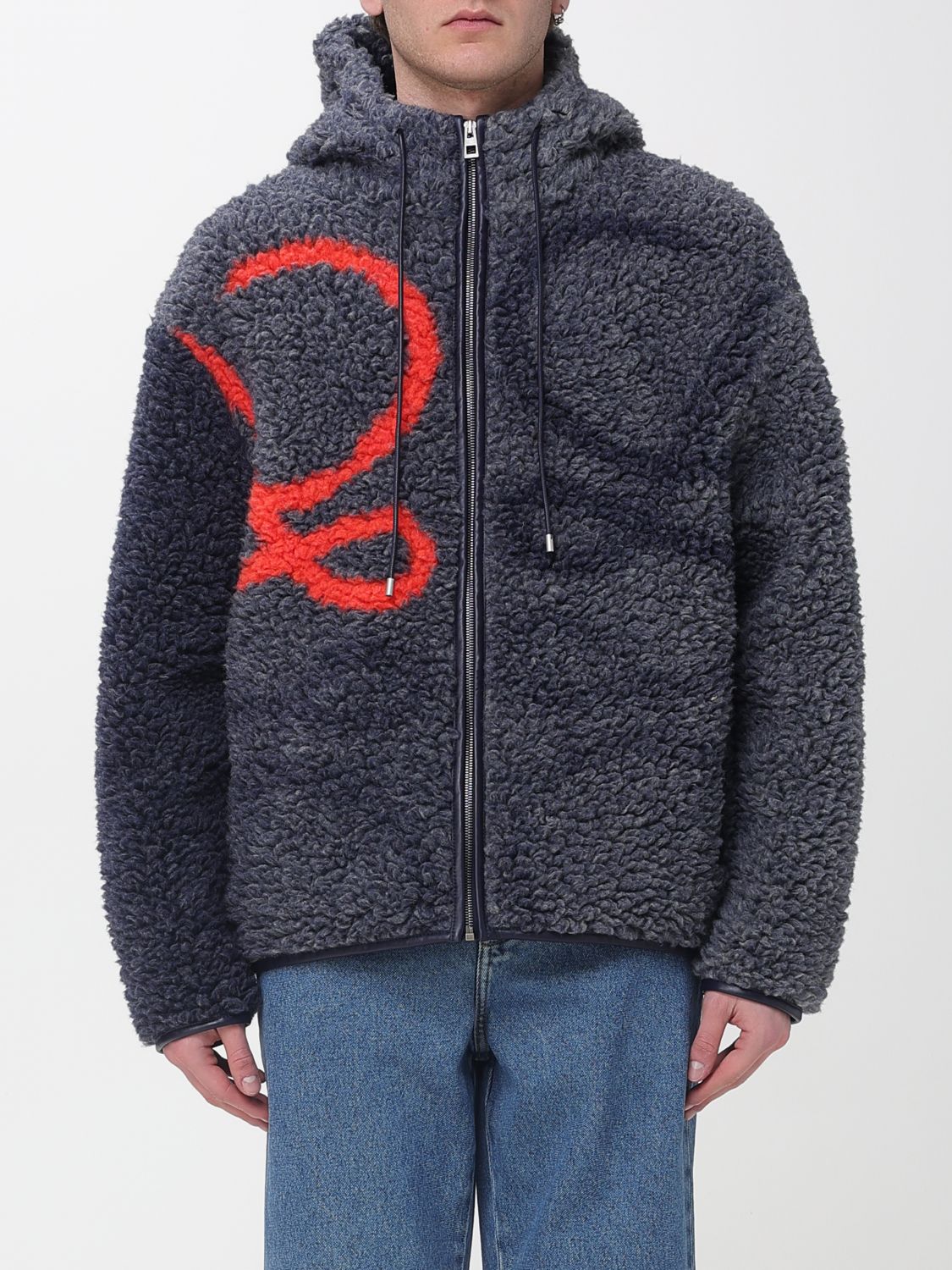 LOEWE LOEWE Jacket Men color Blue　ロエベ ジャケット メンズ カラー ブルー