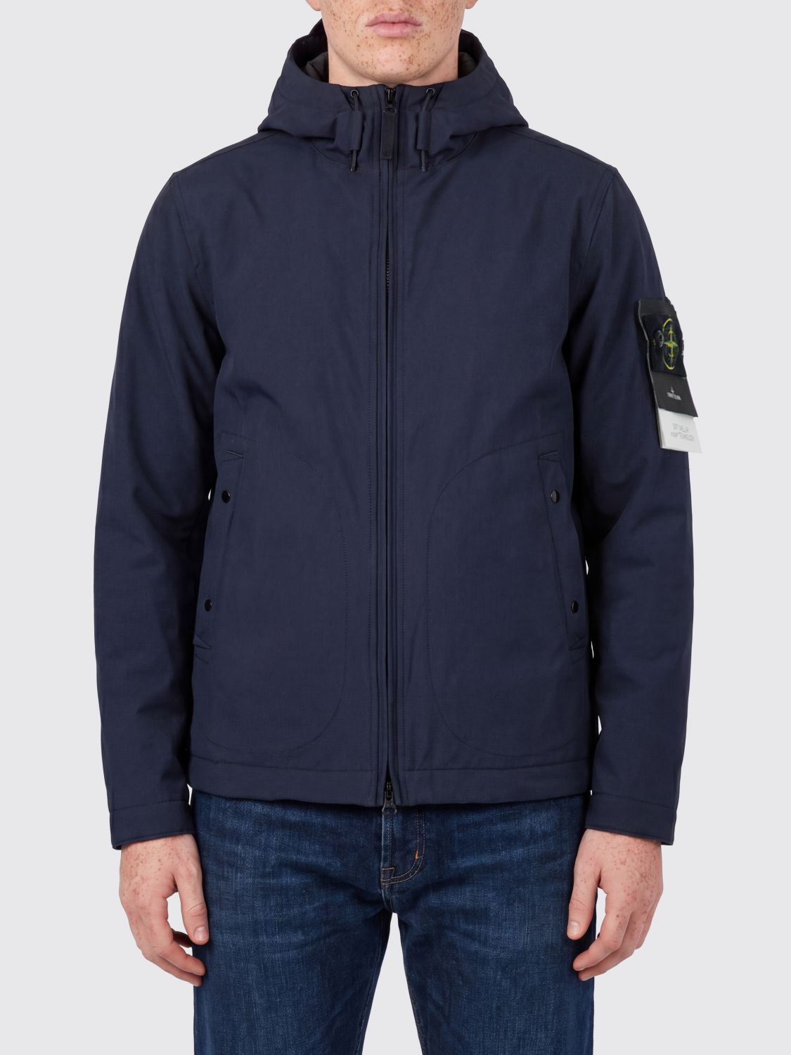 STONE ISLAND Giacca Soft Shell-R con imbottitura in PrimaLoft