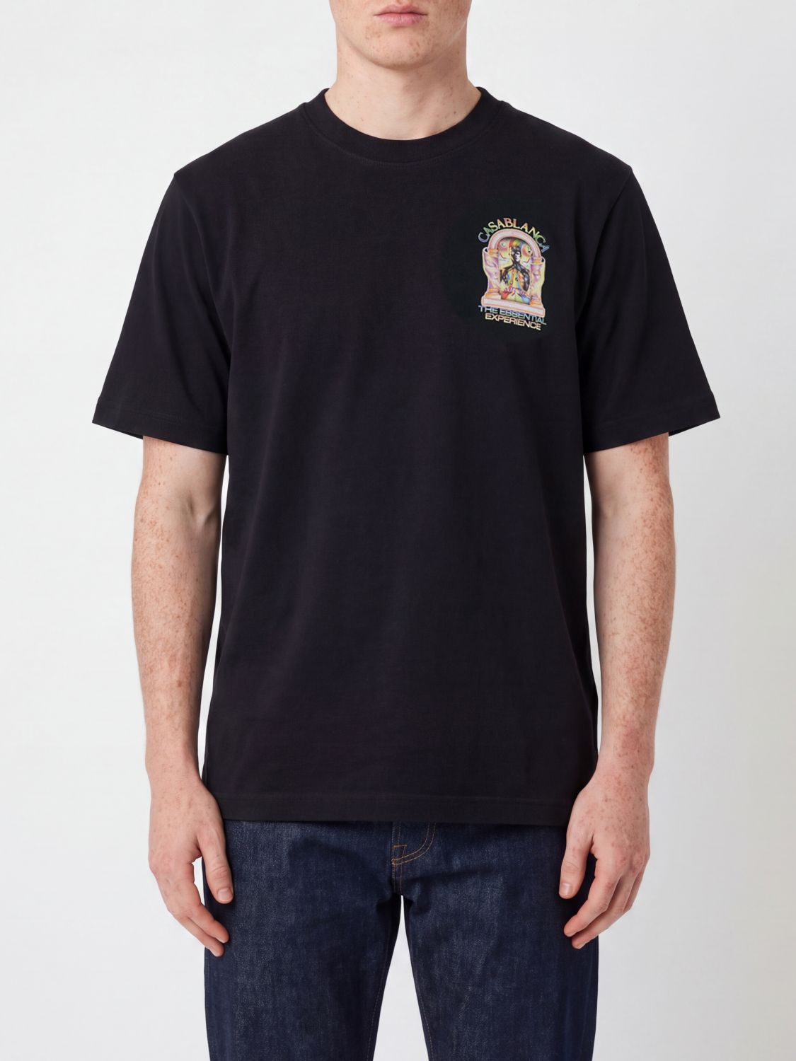 CASABLANCA T-shirt in cotone organico stampata
