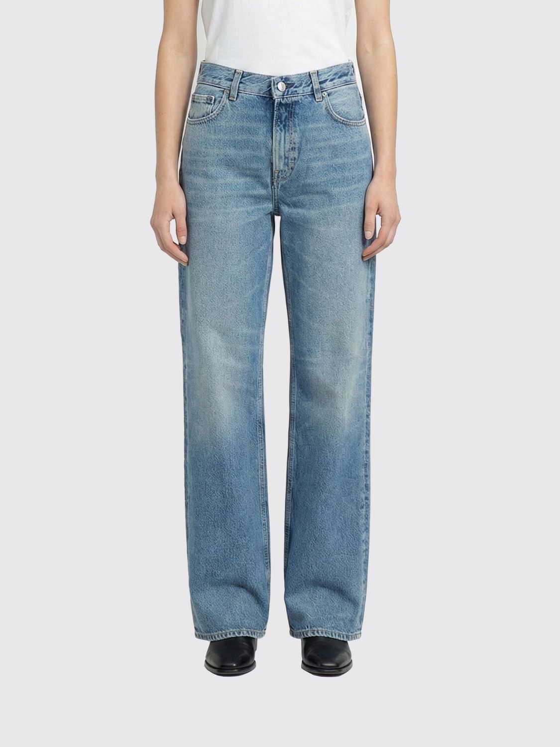 HAIKURE Jeans Damen Farbe Blau