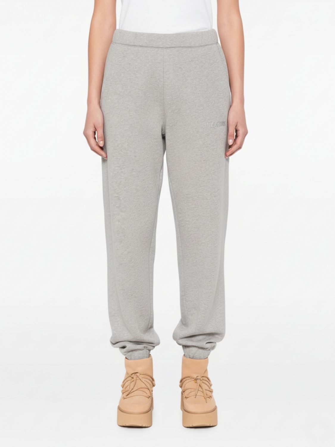 THE ATTICO Hose Damen Farbe Grau