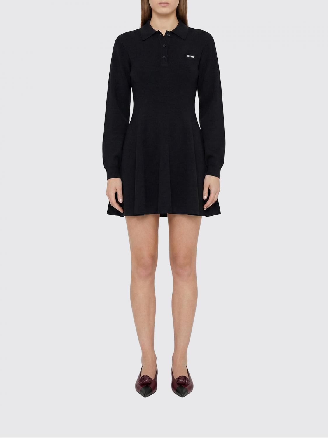 ROTATE Kleid Damen Farbe Schwarz