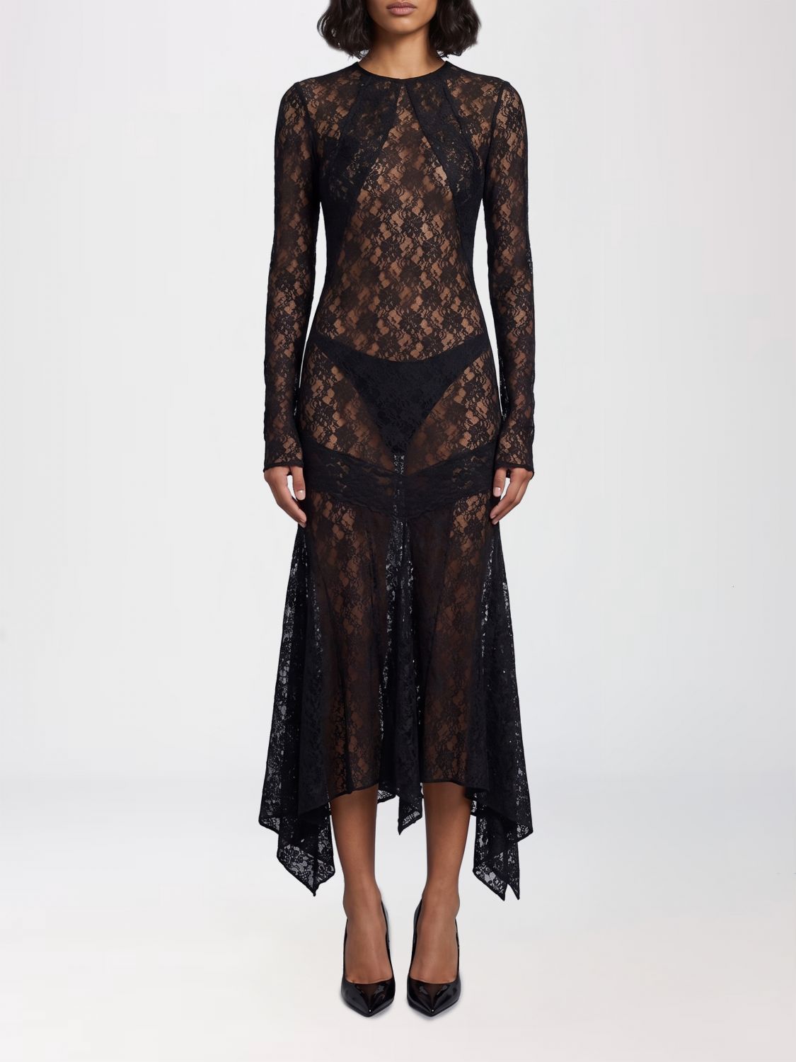 THE ATTICO Kleid Damen Farbe Schwarz