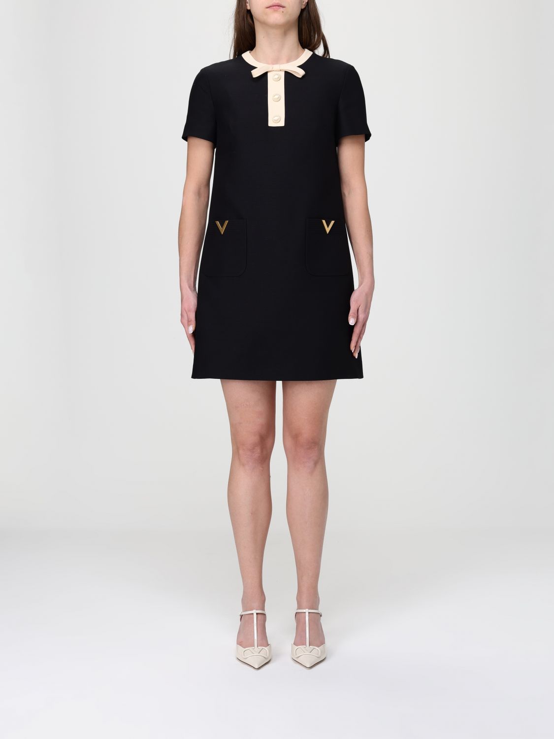 VALENTINO Kleid Damen Farbe Schwarz