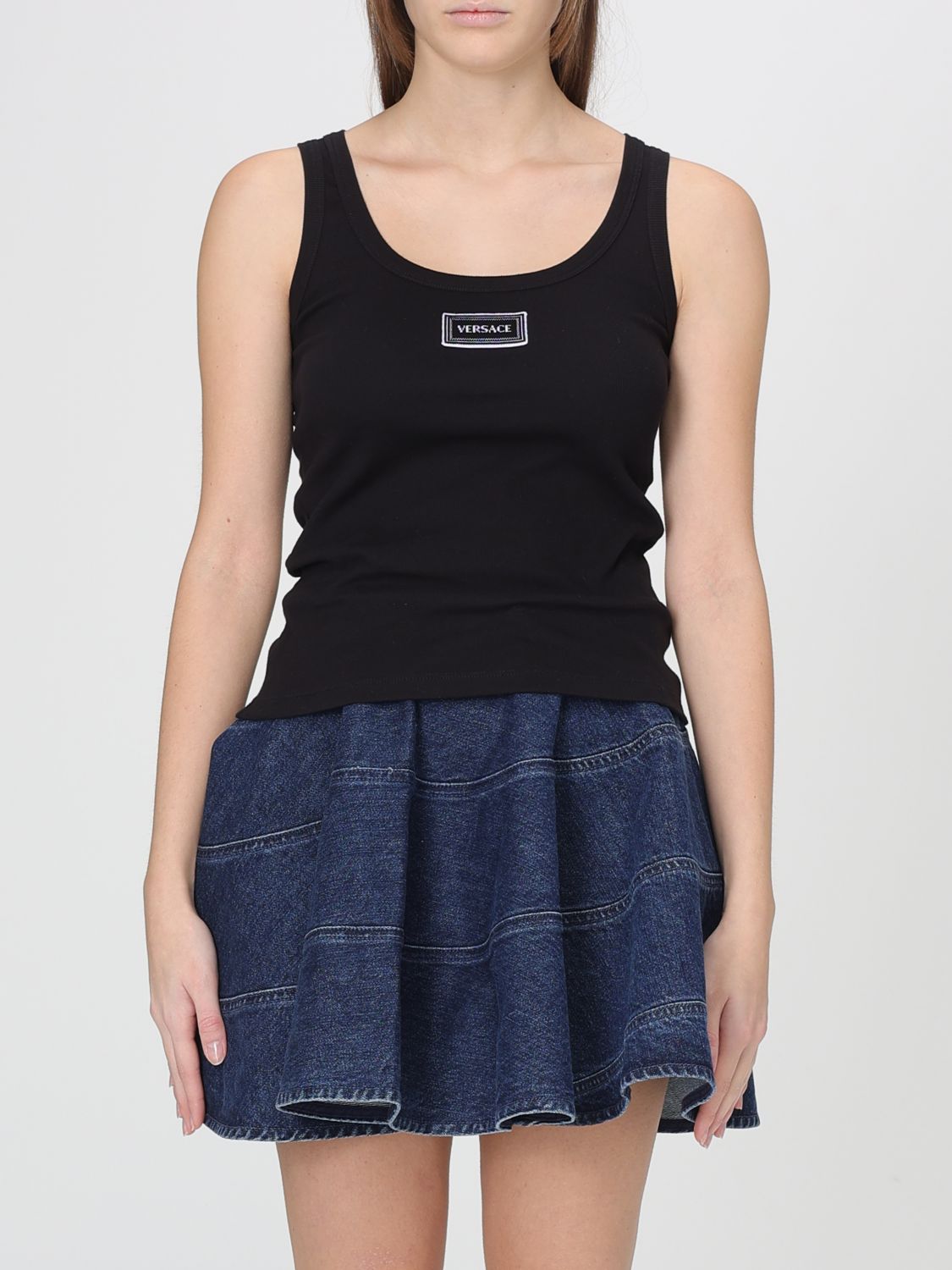 VERSACE T-Shirt Damen Farbe Schwarz