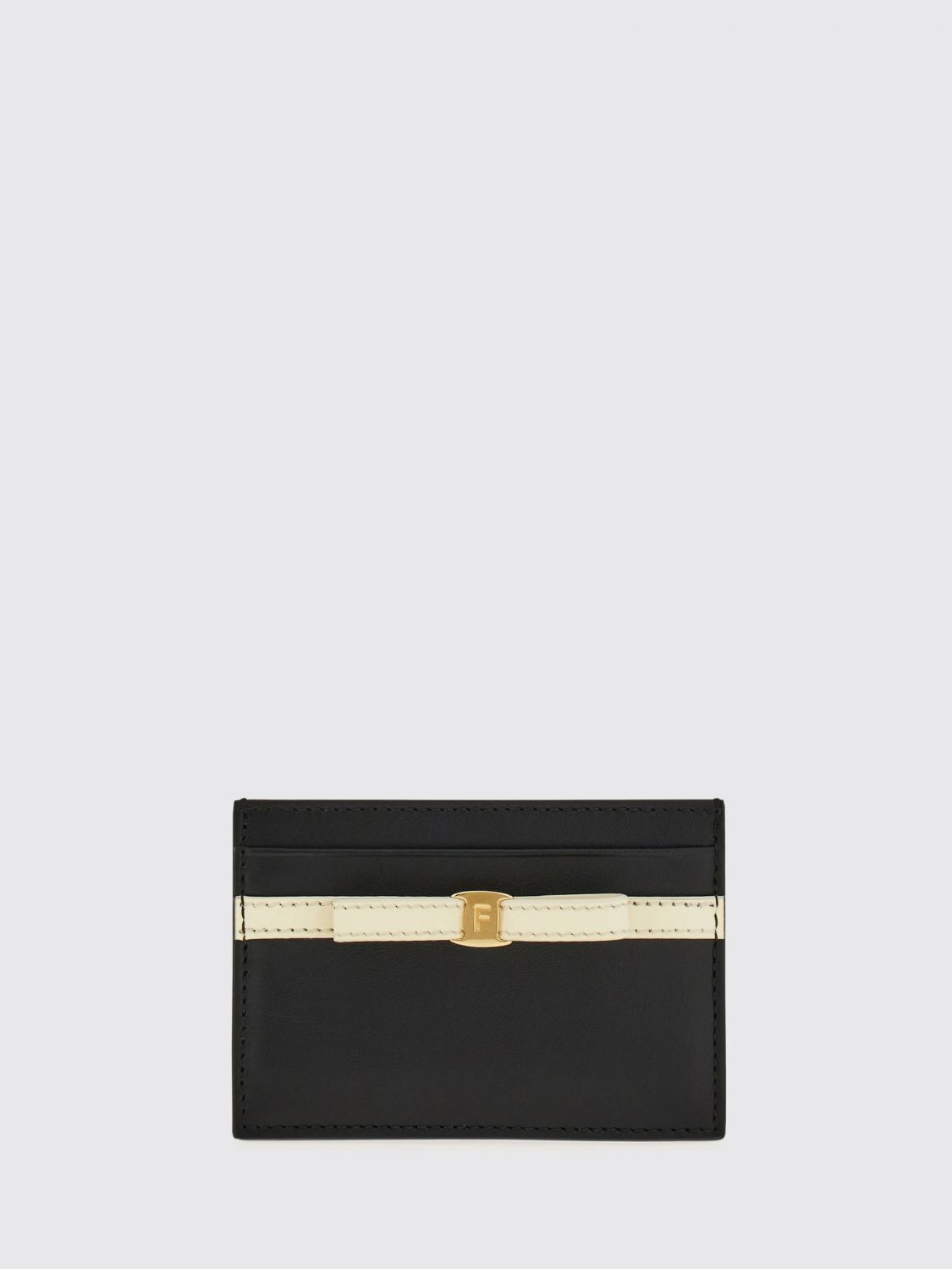 Ferragamo Wallet Woman In Black
