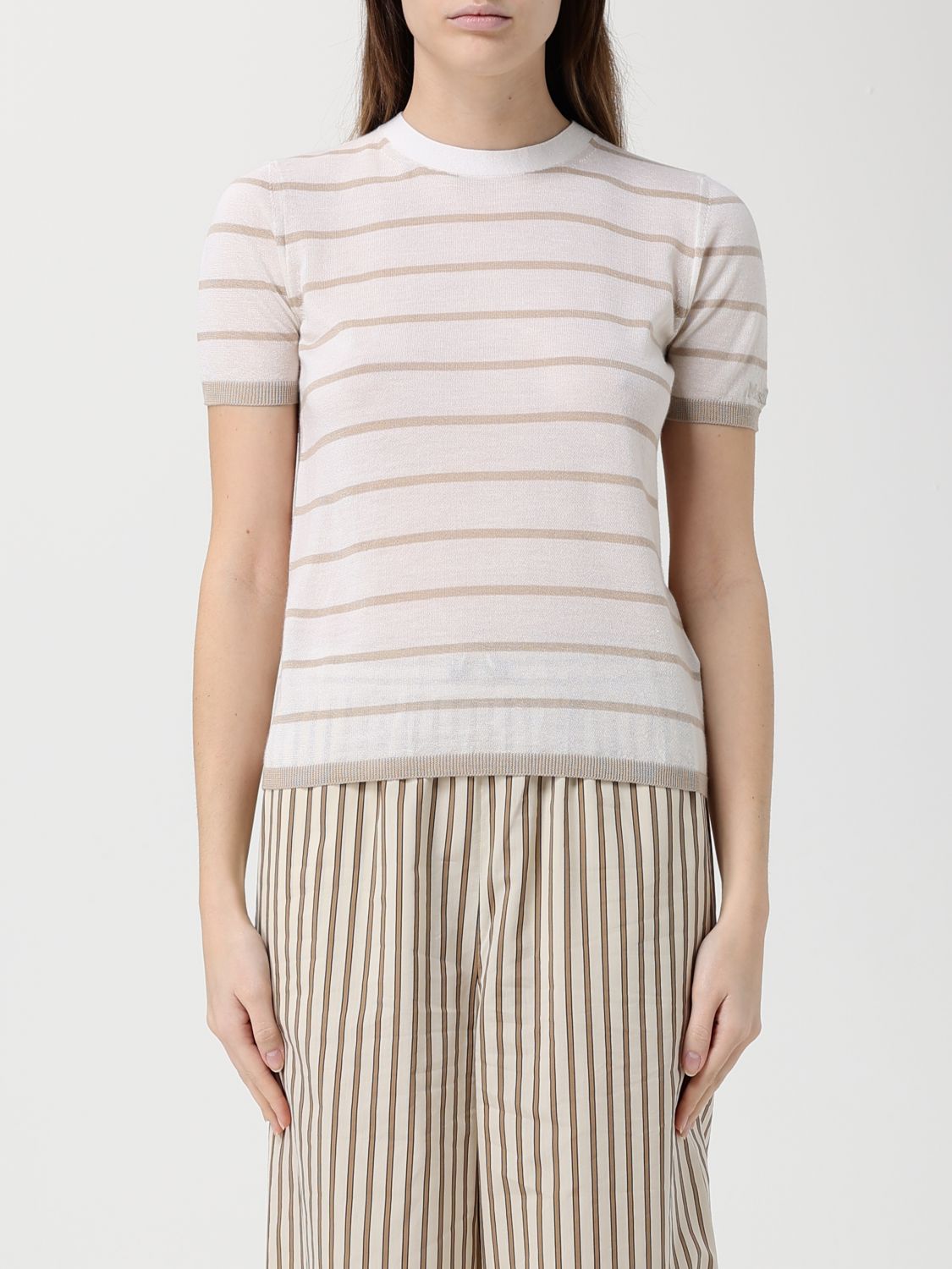 MAX MARA T-Shirt Damen Farbe Beige