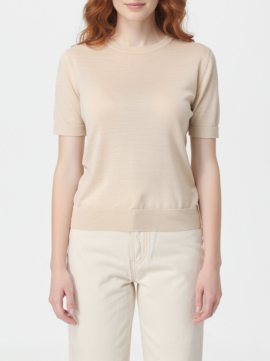 T-Shirts THEORY Donna colore Beige
