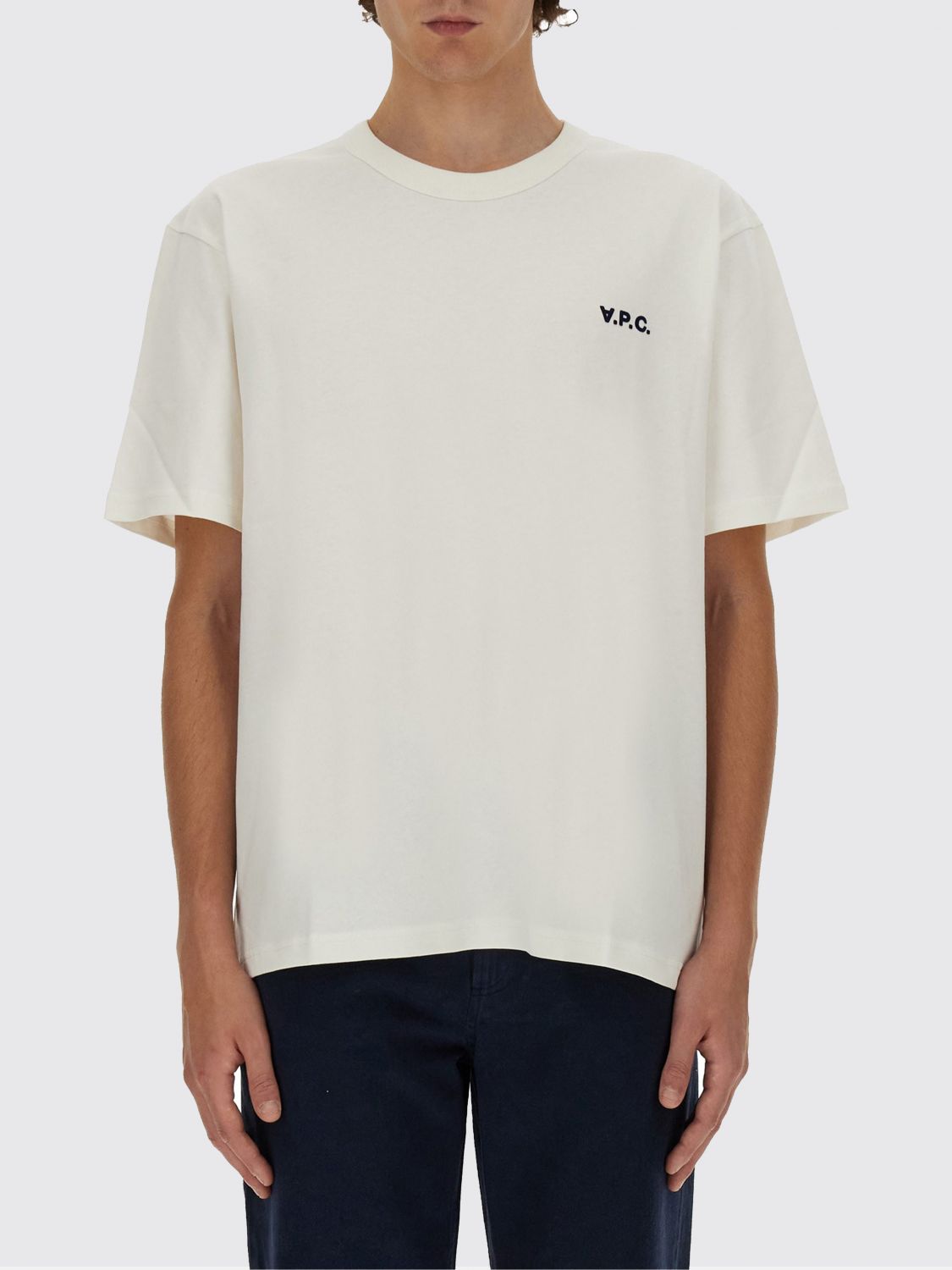 A. P.C. T-Shirt Herren Farbe Weiß