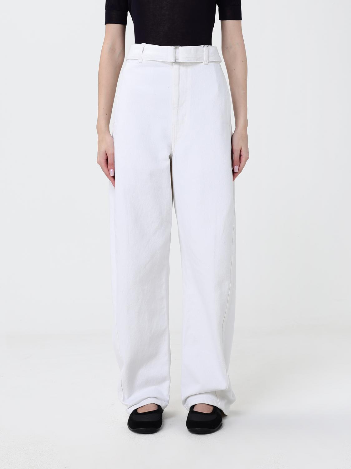 LEMAIRE Jeans Woman color White