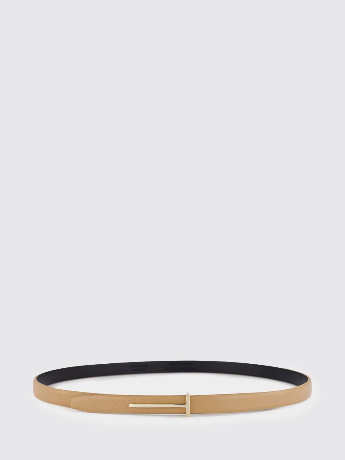TOM FORD TOM FORD Belt Woman color Beige　TOM FORD ベルト ウーマンカラー ベージュ