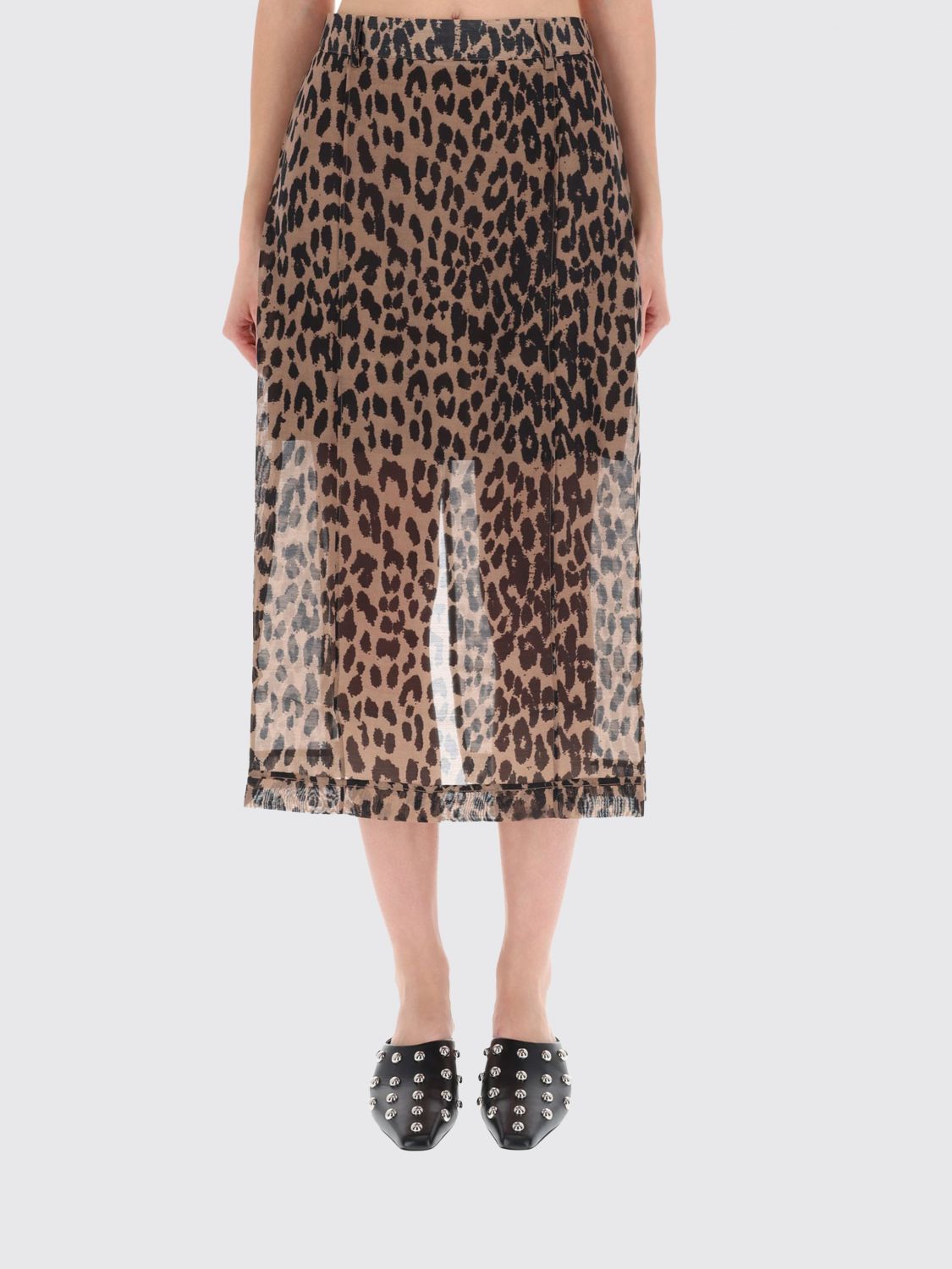 Skirt BAUM UND PFERDGARTEN Woman color Beige