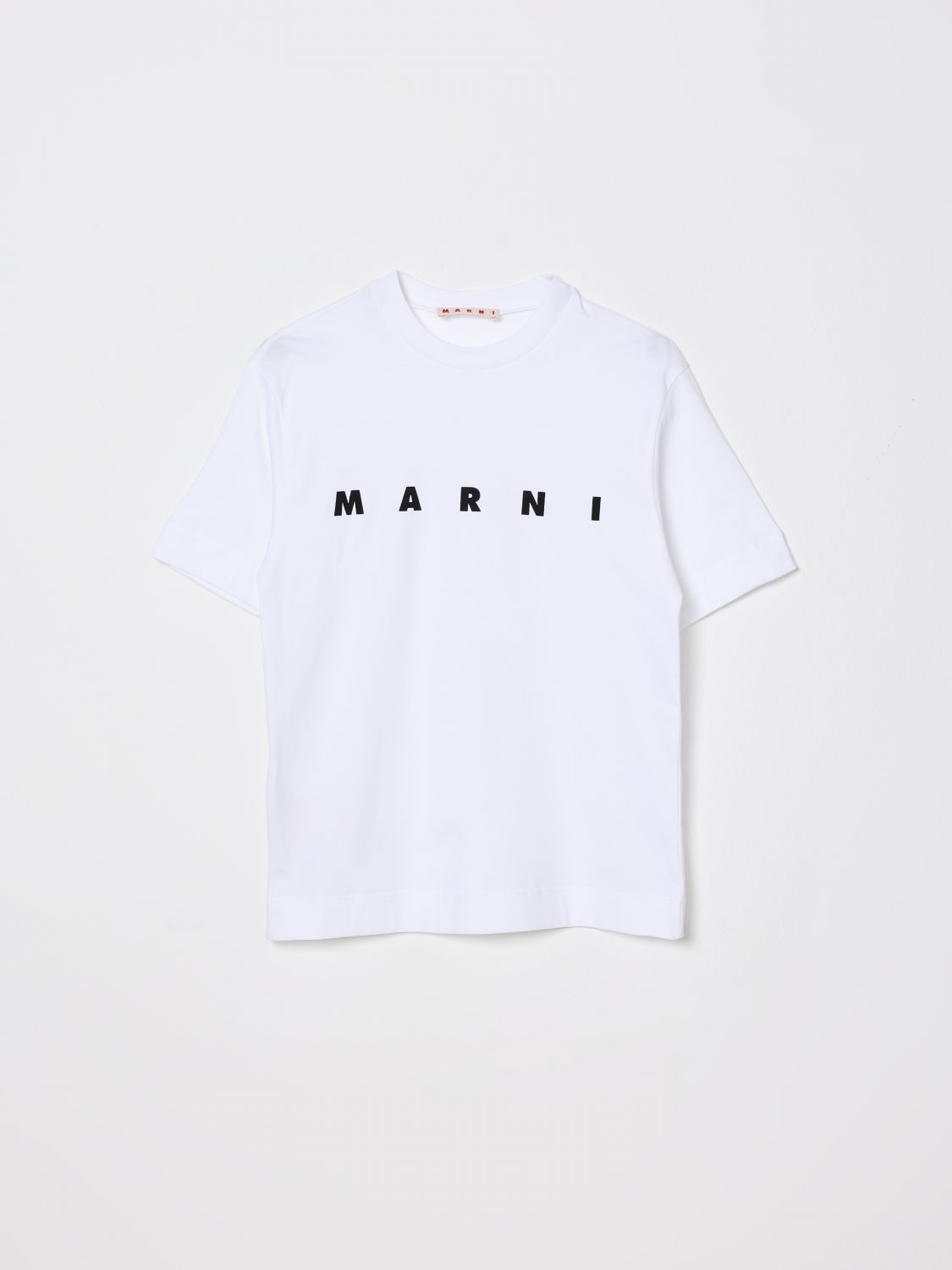 MARNI T-Shirt Kids color White　MARNI Tシャツ キッズカラー ホワイト MARNI