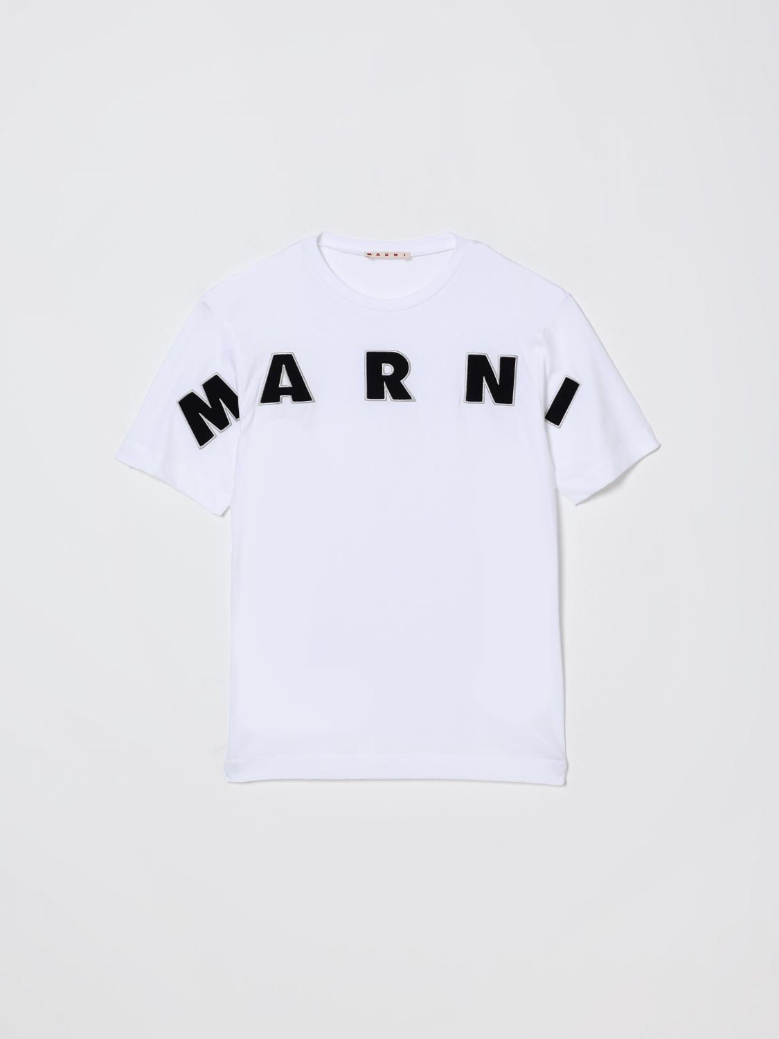 MARNI T-Shirt Kids color White　MARNI Tシャツ キッズカラー ホワイト MARNI