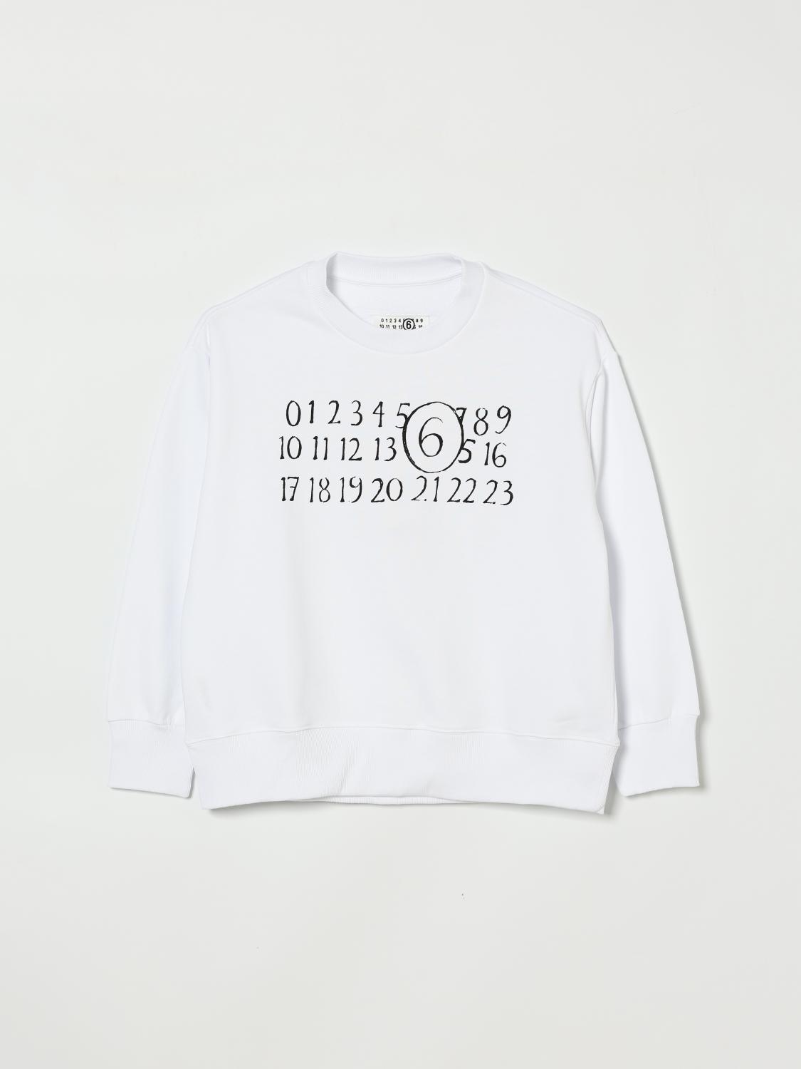MM6 MAISON MARGIELA Sweater Kids color White　MM6 MAISON MARGIELA セーター キッズカラー ホワイト MM6