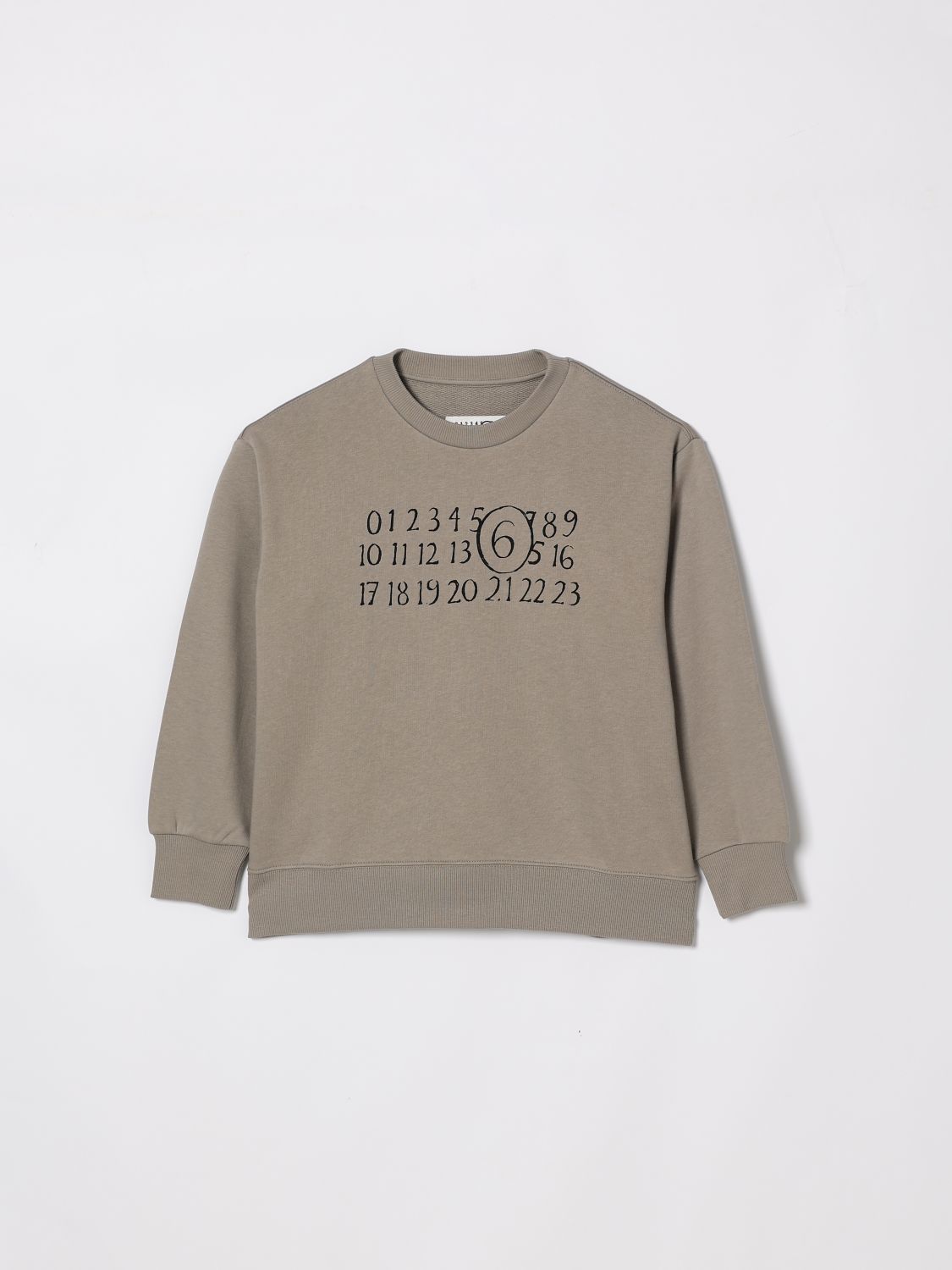 Mm6 Maison Margiela Jungen Grau Sweater Kids Color