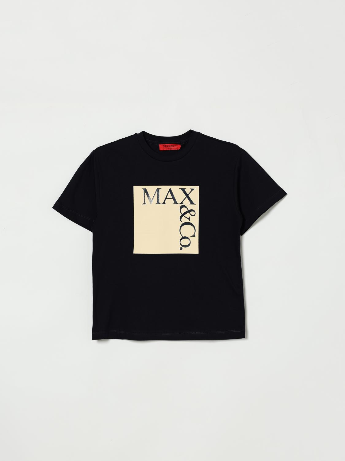 MAX & CO. KID T-Shirt Kinder Farbe Schwarz