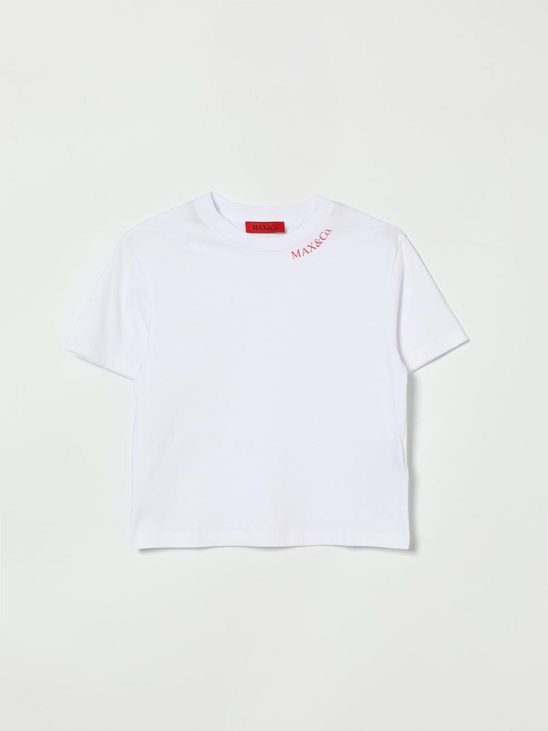 MAX & CO. KID T-Shirt Kinder Farbe Weiß