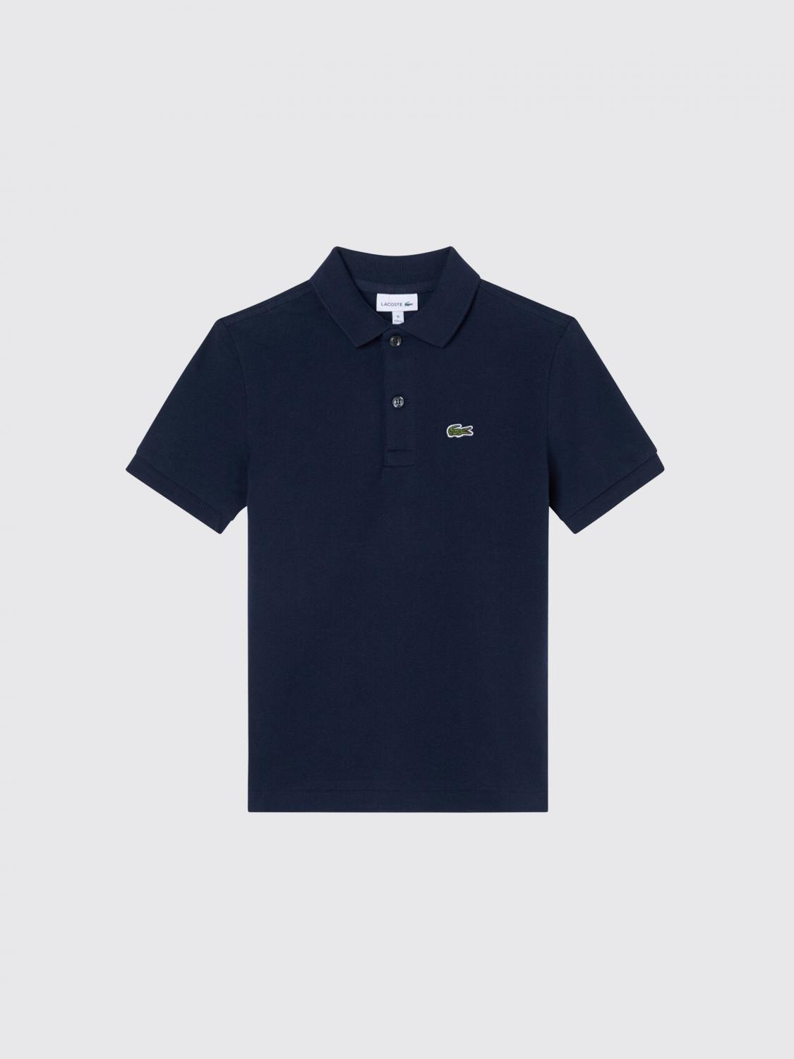 Polo LACOSTE Bambino colore Blue