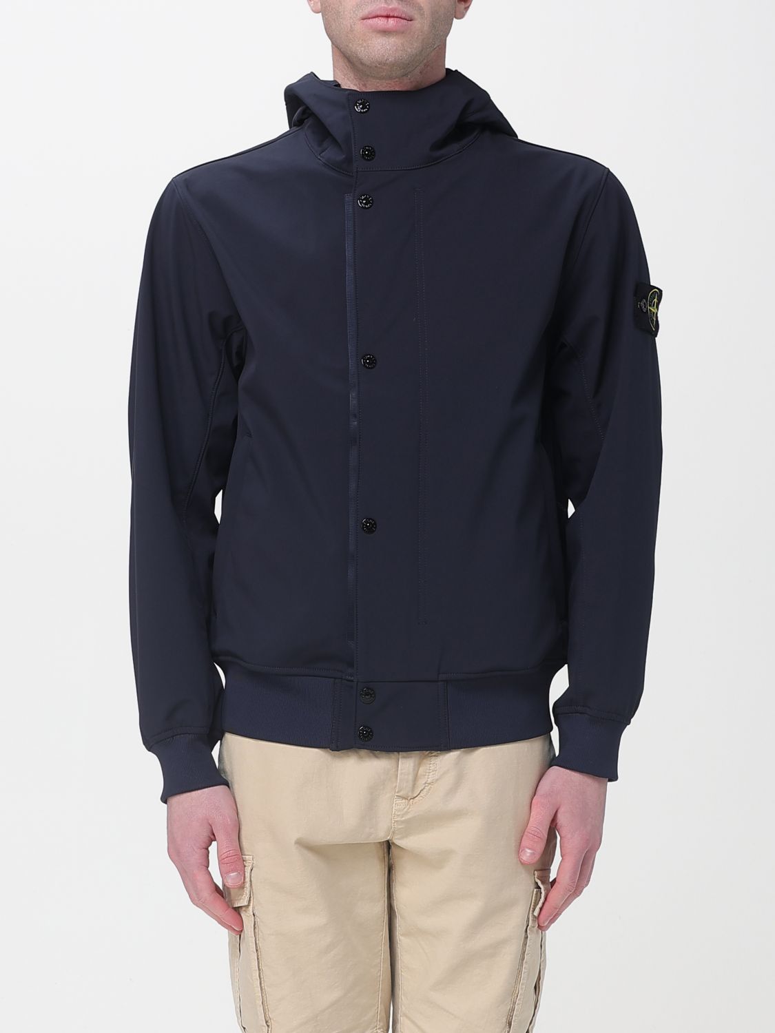 STONE ISLAND Jacke Herren Farbe Blau