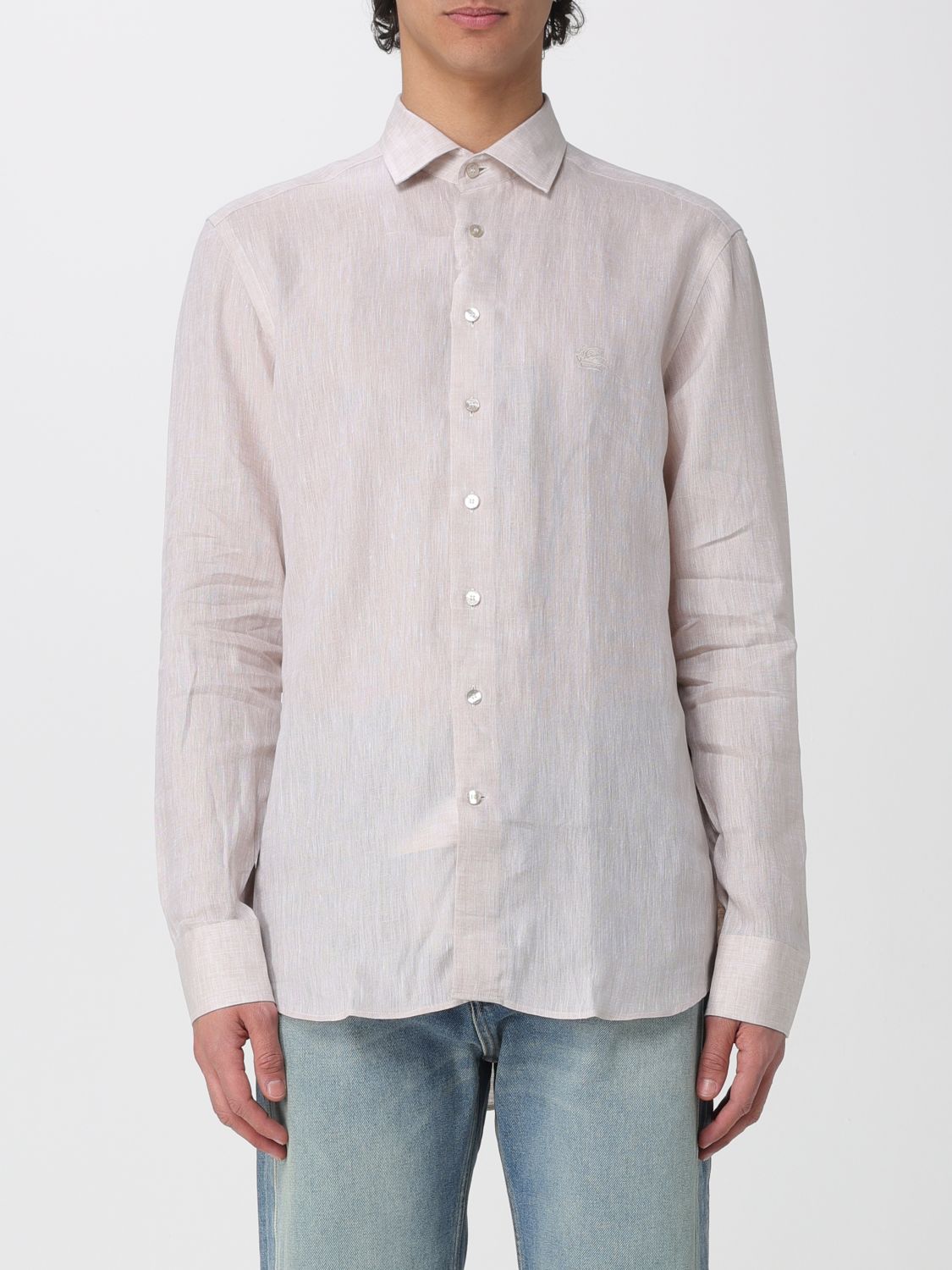 ETRO Hemd Herren Farbe Beige