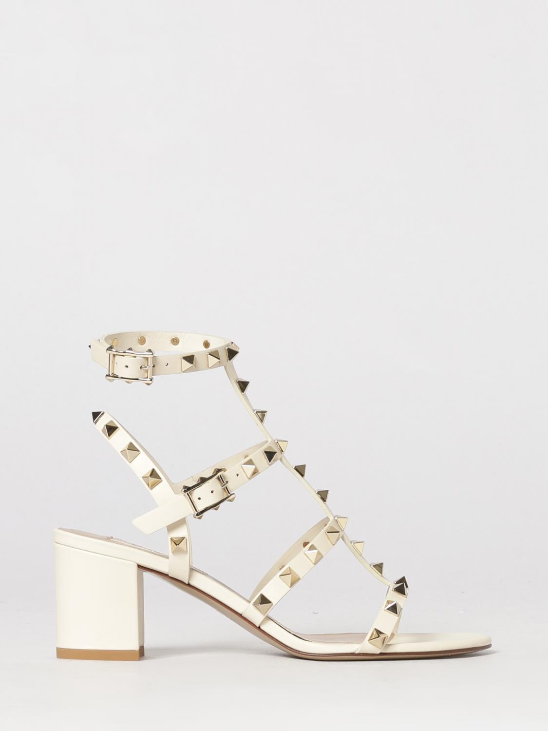VALENTINO GARAVANI Sandalo Rockstud in pelle