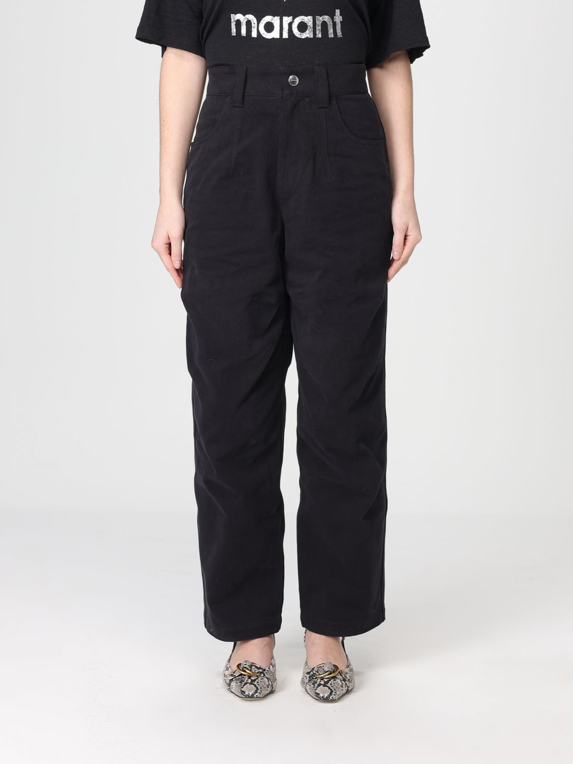 ISABEL MARANT ETOILE Hose Damen Farbe Schwarz