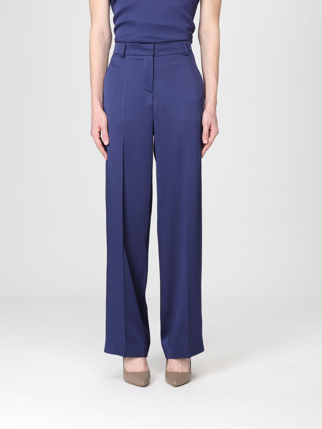 Pants STELLA MCCARTNEY Woman color Navy