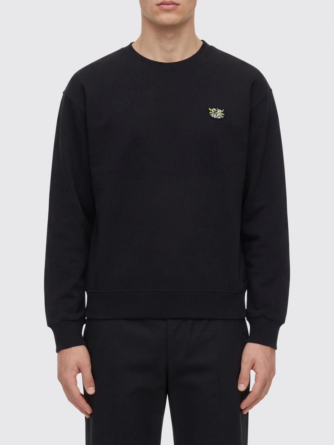KENZO Sweatshirt Men color Black　KENZO スウェットシャツ メンズ カラー ブラック KENZO