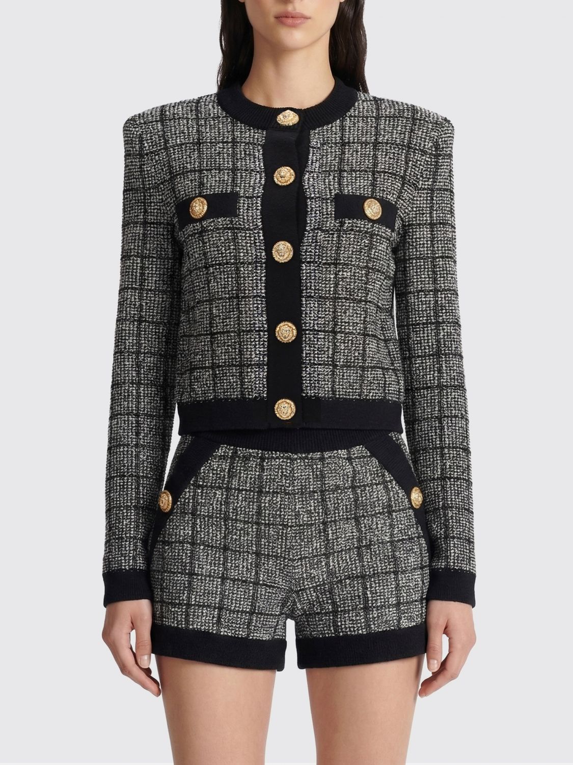 BALMAIN Pullover Damen Farbe Schwarz