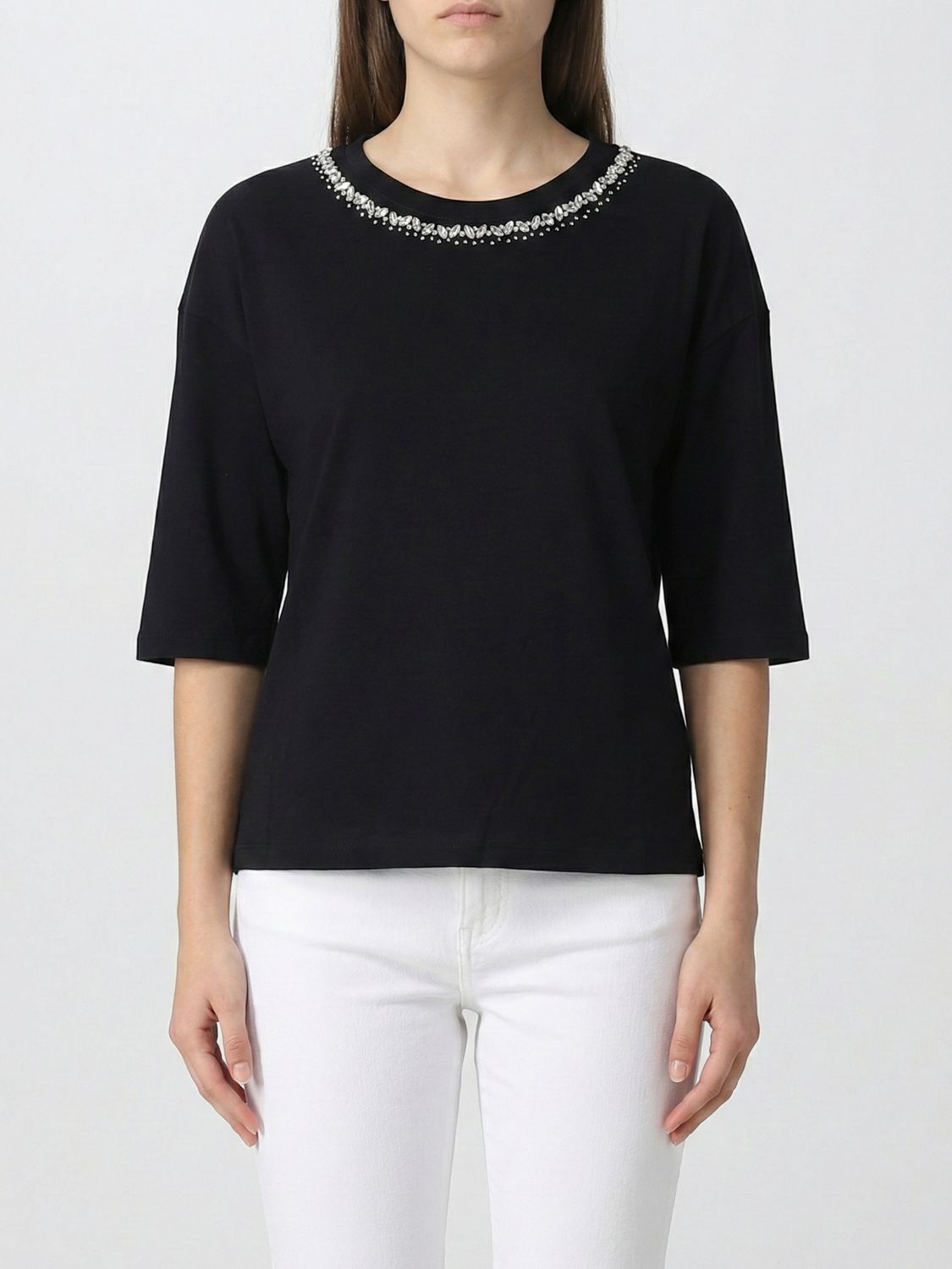 Liu Jo T-Shirt Woman color Black 1 · XS